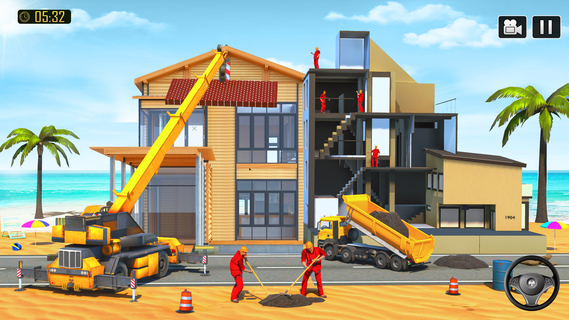 اسکرین شات 2 بازی City Construction JCB Games 3D