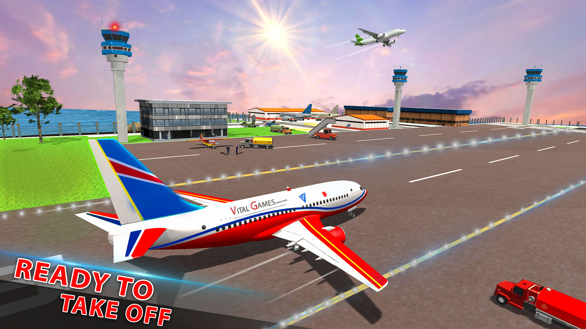 اسکرین شات 6 بازی Airplane Games Flight Sim 3D: