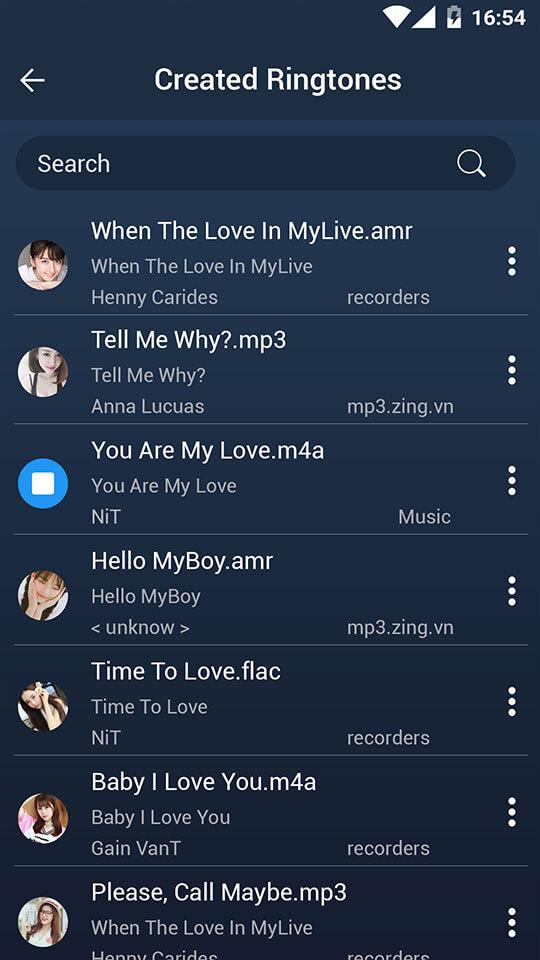 اسکرین شات 7 برنامه MP3 Cutter and Ringtone Maker