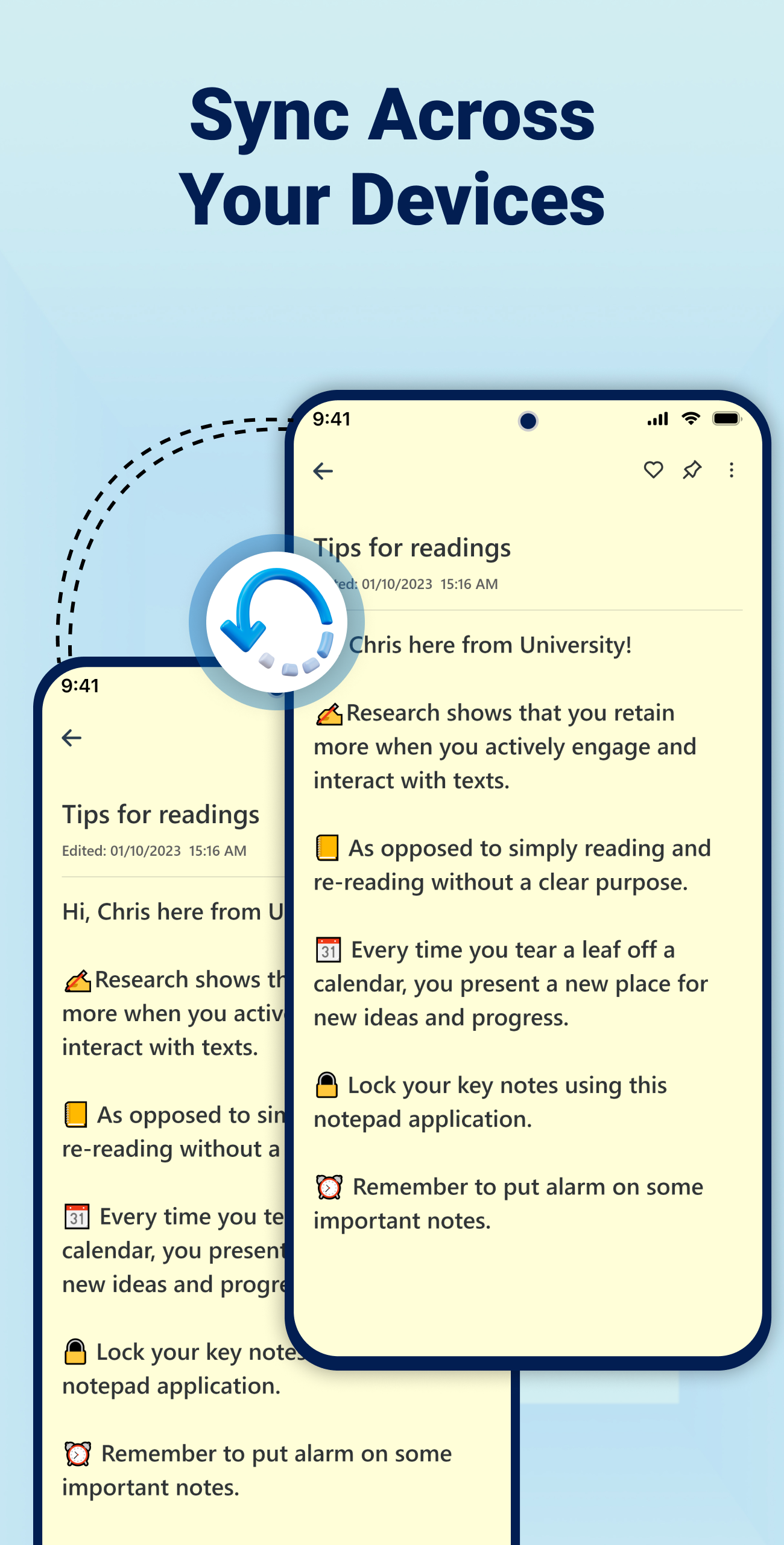 اسکرین شات 7 برنامه B Notes – Notepad Notebook app