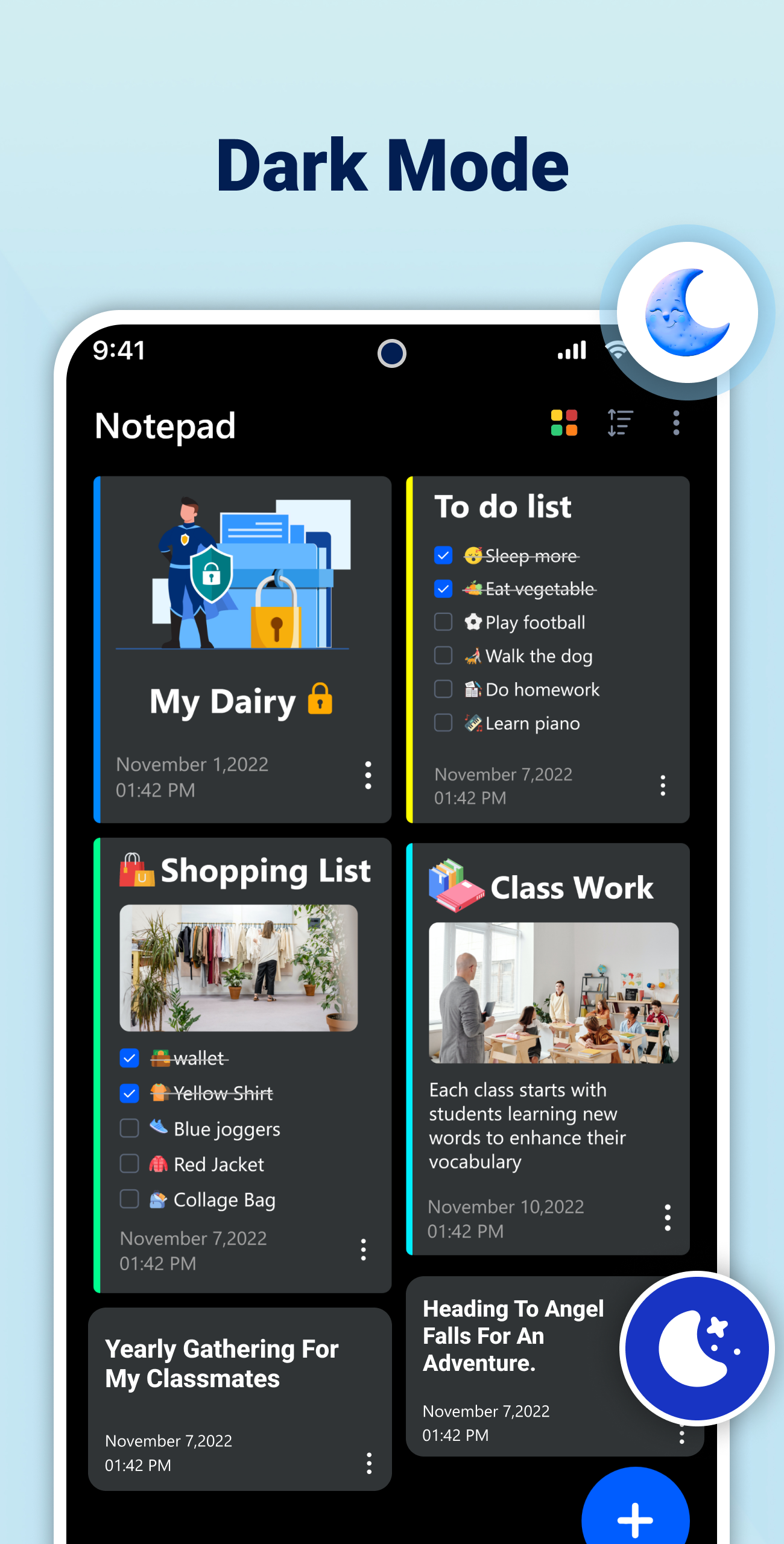 اسکرین شات 5 برنامه B Notes – Notepad Notebook app