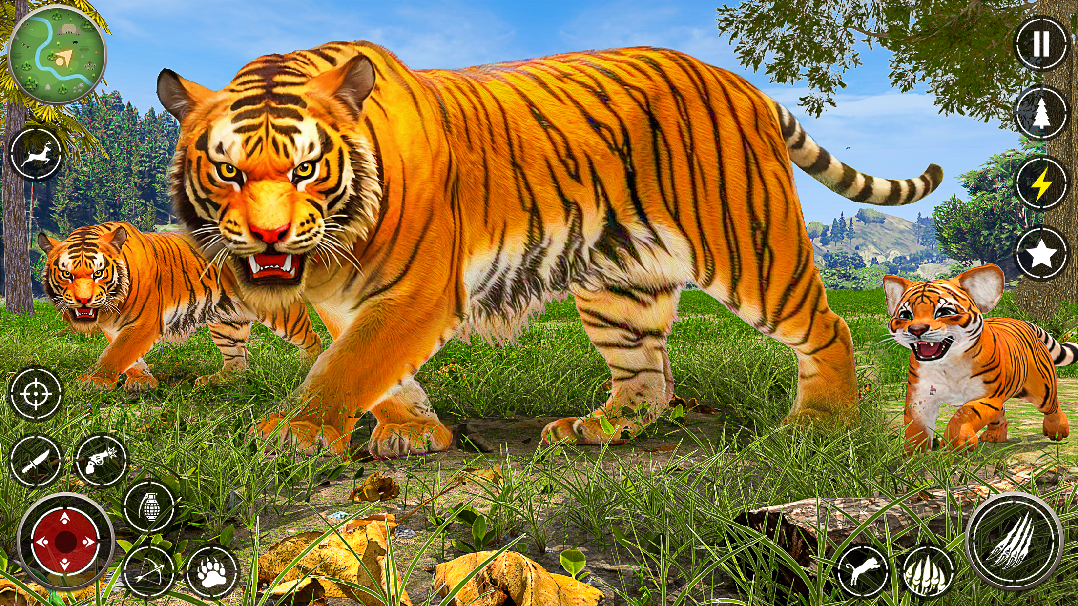 اسکرین شات 2 بازی The Tiger Attack Simulator 3D