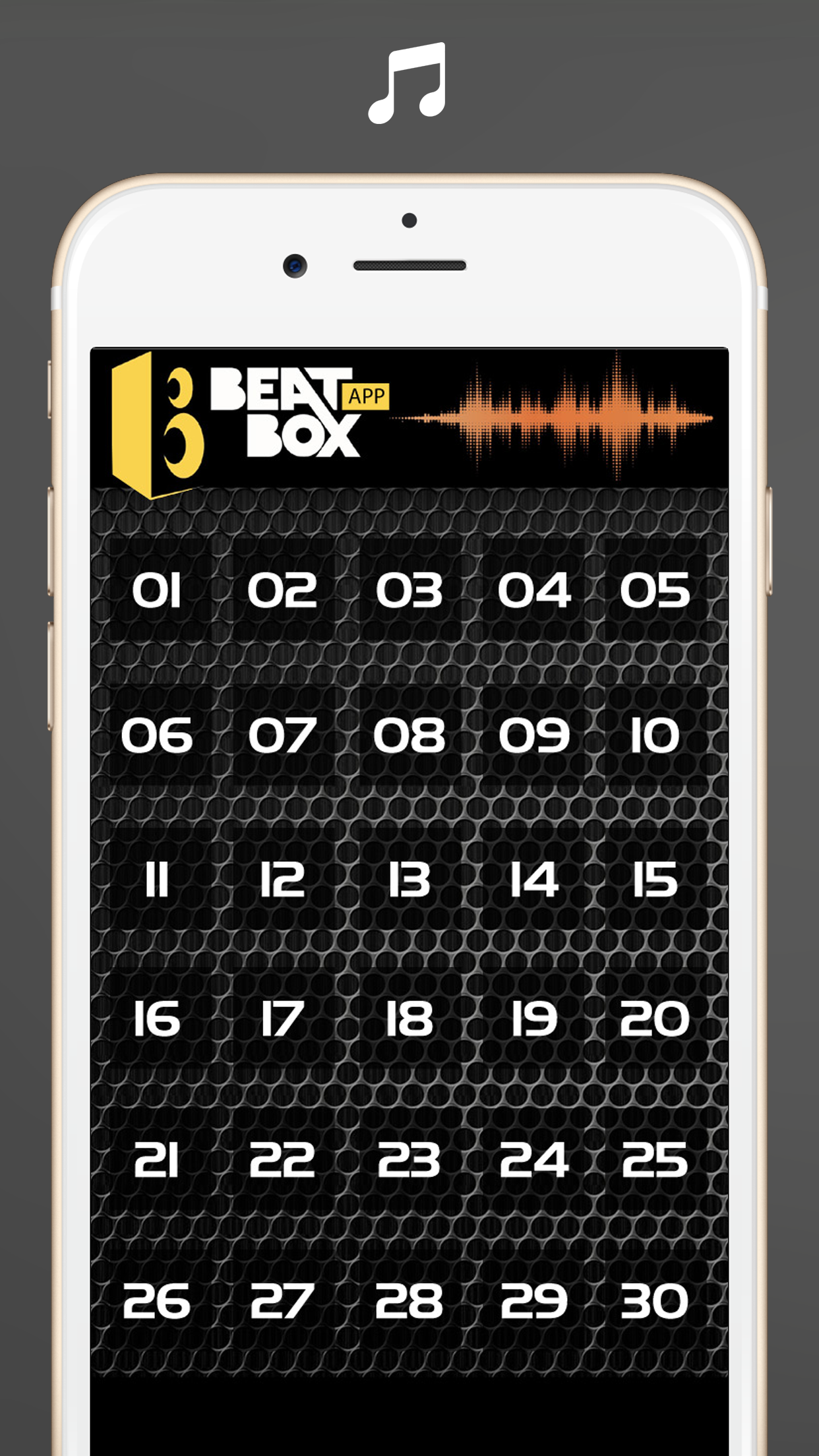 اسکرین شات 1 برنامه BeatBox App