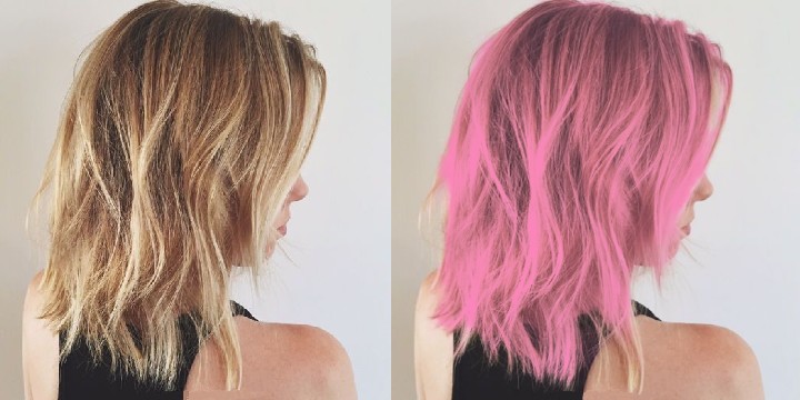 اسکرین شات 1 برنامه Live Hair Color