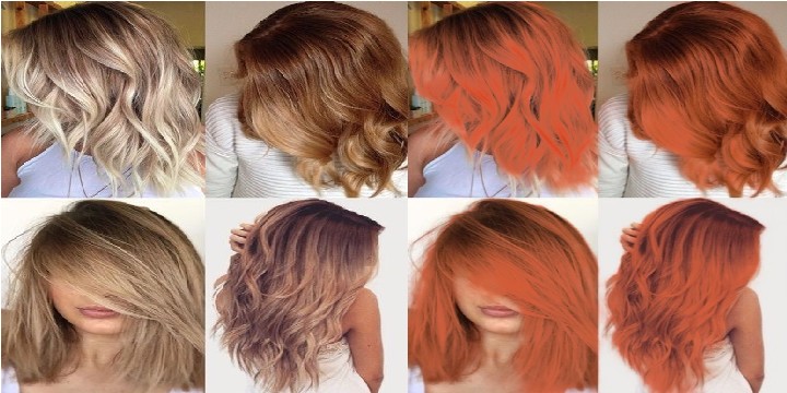 اسکرین شات 3 برنامه Live Hair Color