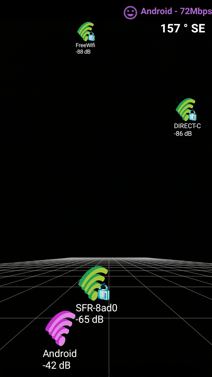 اسکرین شات 7 برنامه WiFi AR - open wifi seeker