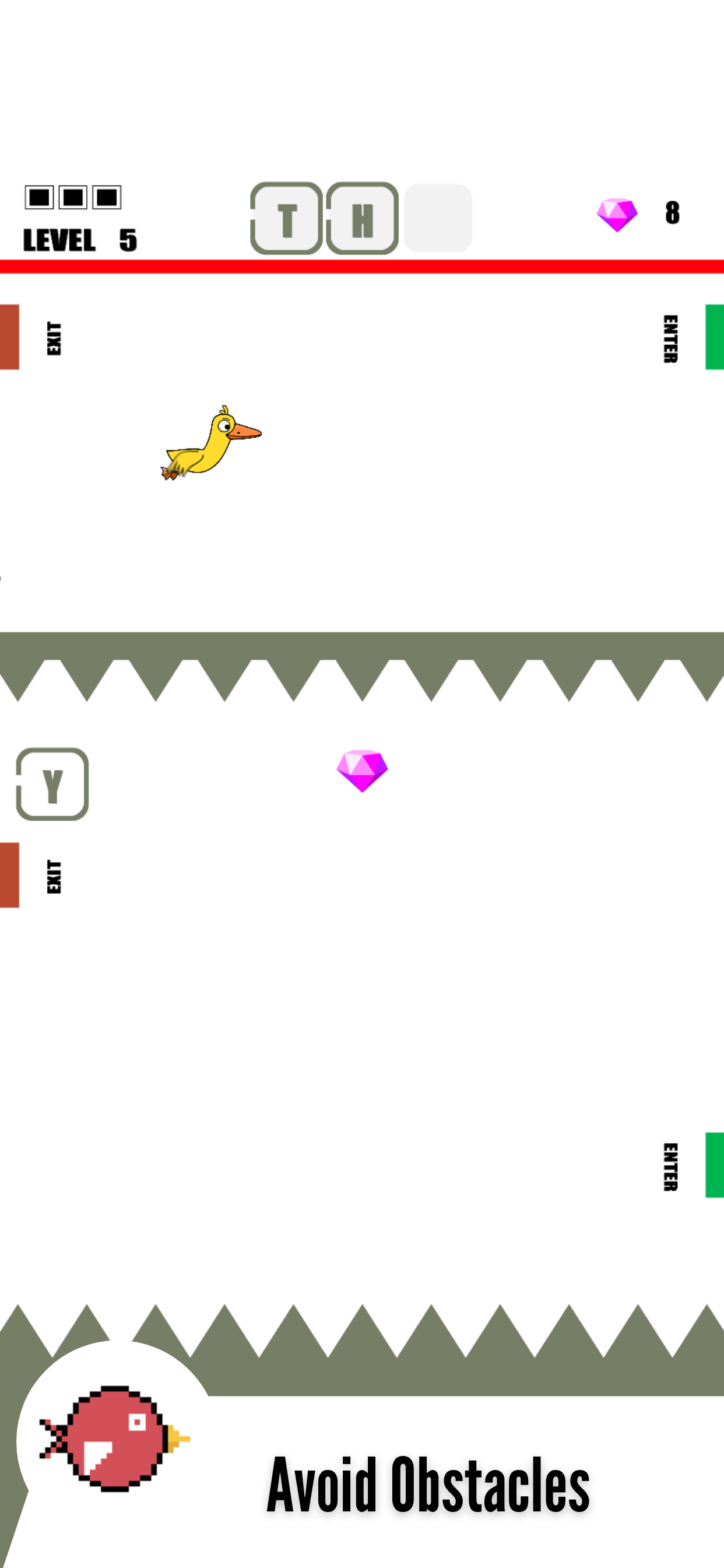 اسکرین شات 3 بازی Flappy Word Puzzle