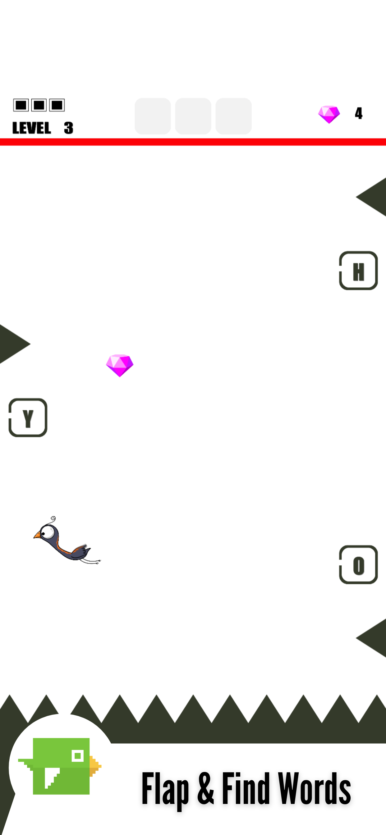اسکرین شات 1 بازی Flappy Word Puzzle