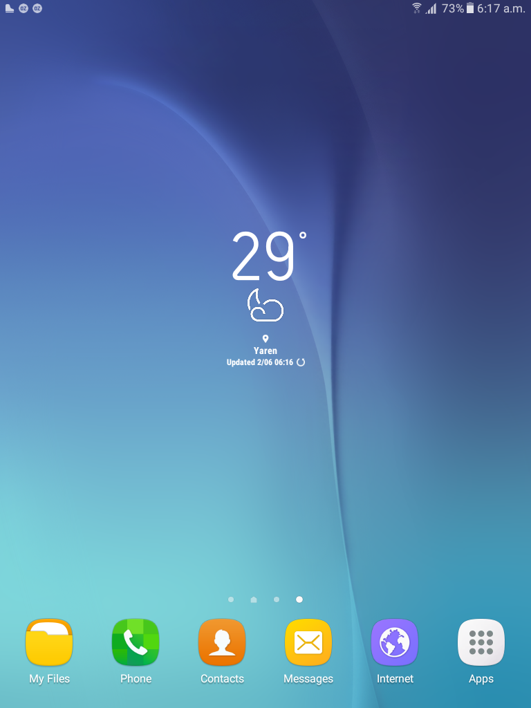 اسکرین شات 2 برنامه CLAW Weather App Clock Widget