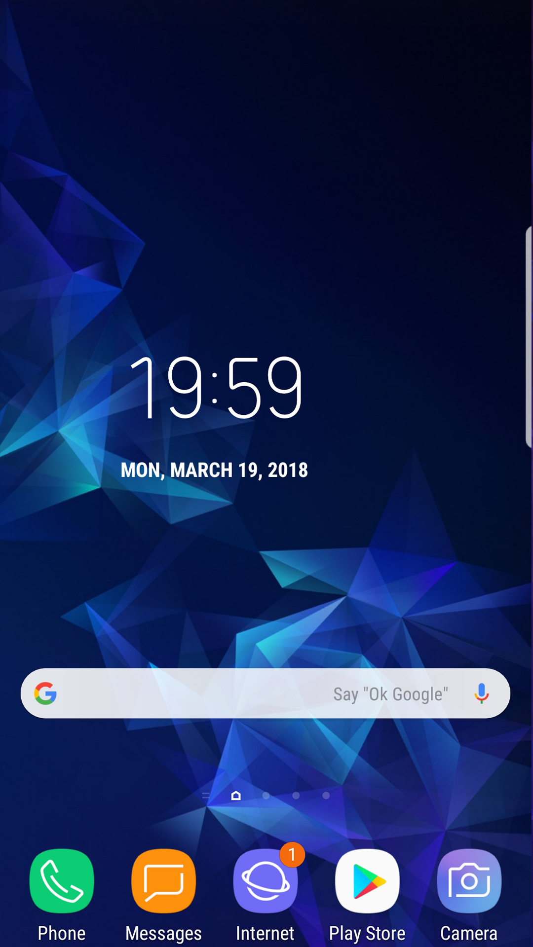 اسکرین شات 2 برنامه Clock Widget Galaxy s23 Ultra