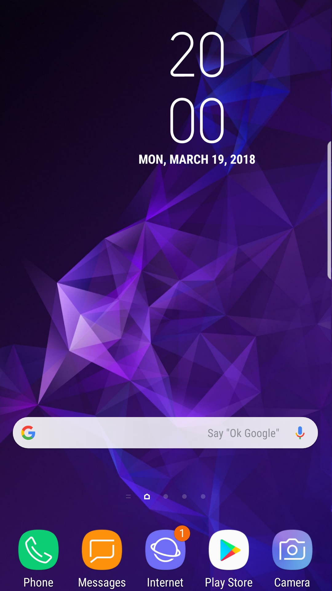 اسکرین شات 3 برنامه Clock Widget Galaxy s23 Ultra