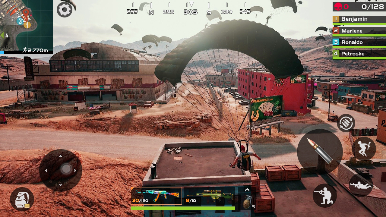 اسکرین شات 1 بازی Gun Game 3d FPS Shooting Games