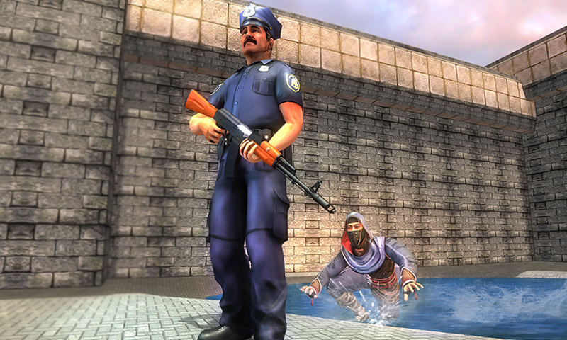 اسکرین شات 5 بازی Superhero Ninja Prison Escape