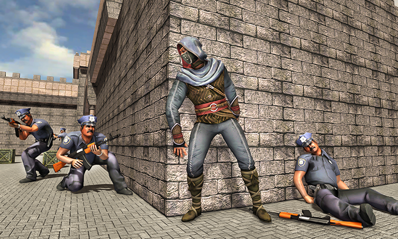 اسکرین شات 4 بازی Superhero Ninja Prison Escape