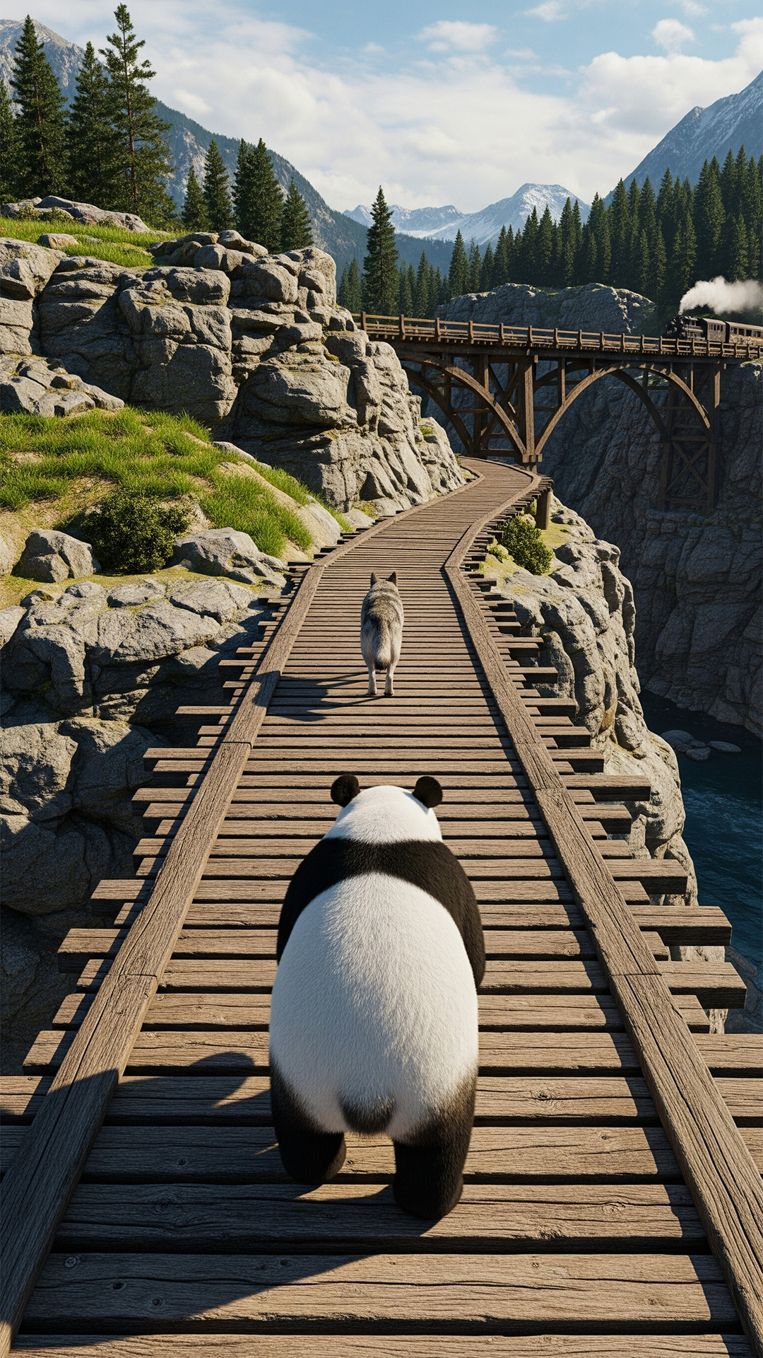 اسکرین شات 3 بازی Wild Animal Run