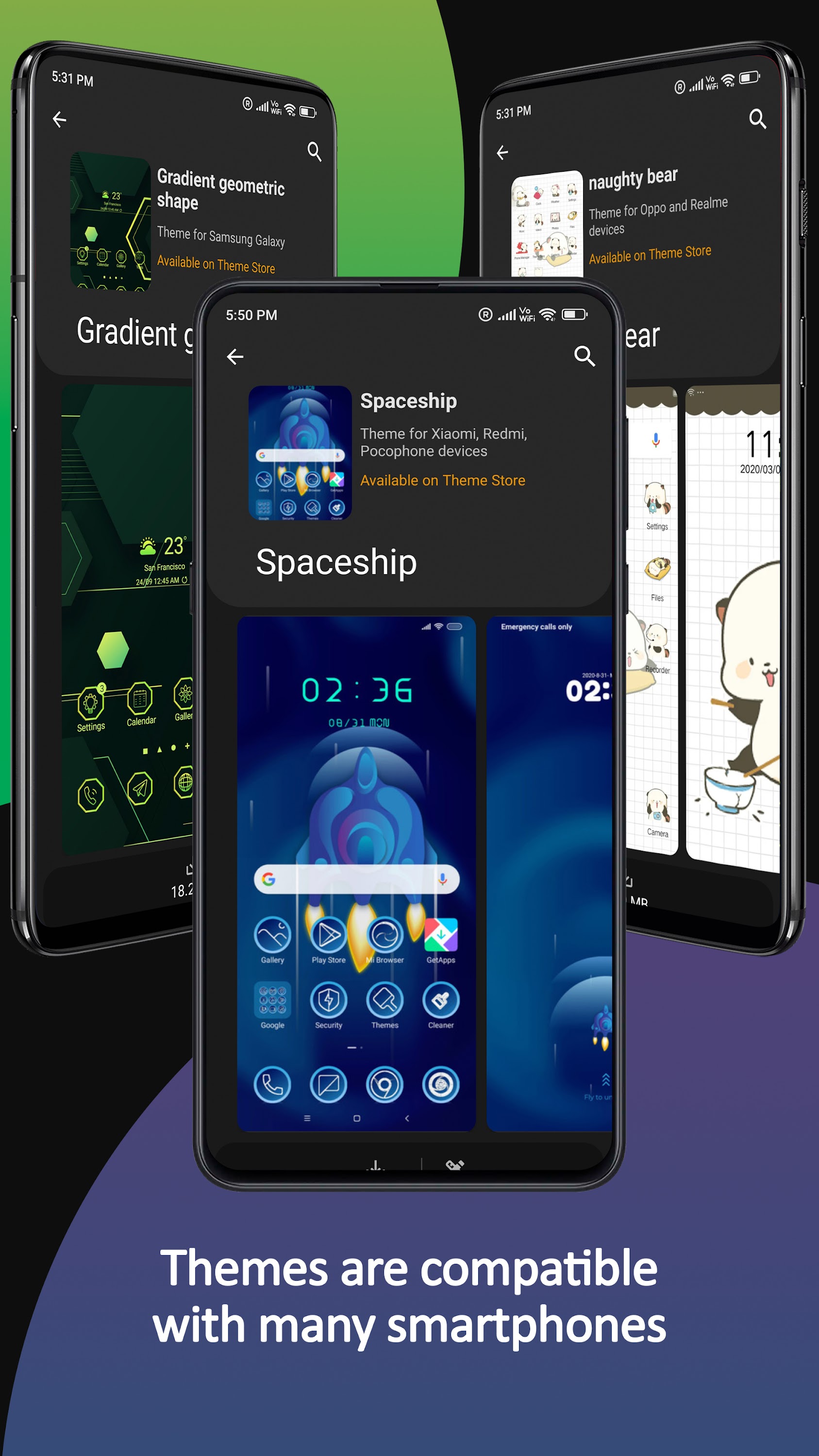 اسکرین شات 4 برنامه Themes