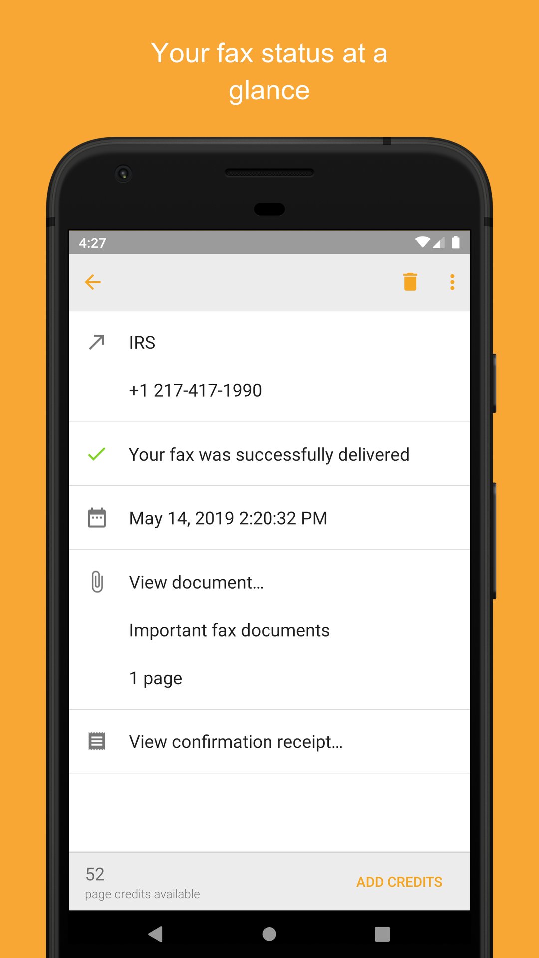 اسکرین شات 4 برنامه Genius Fax