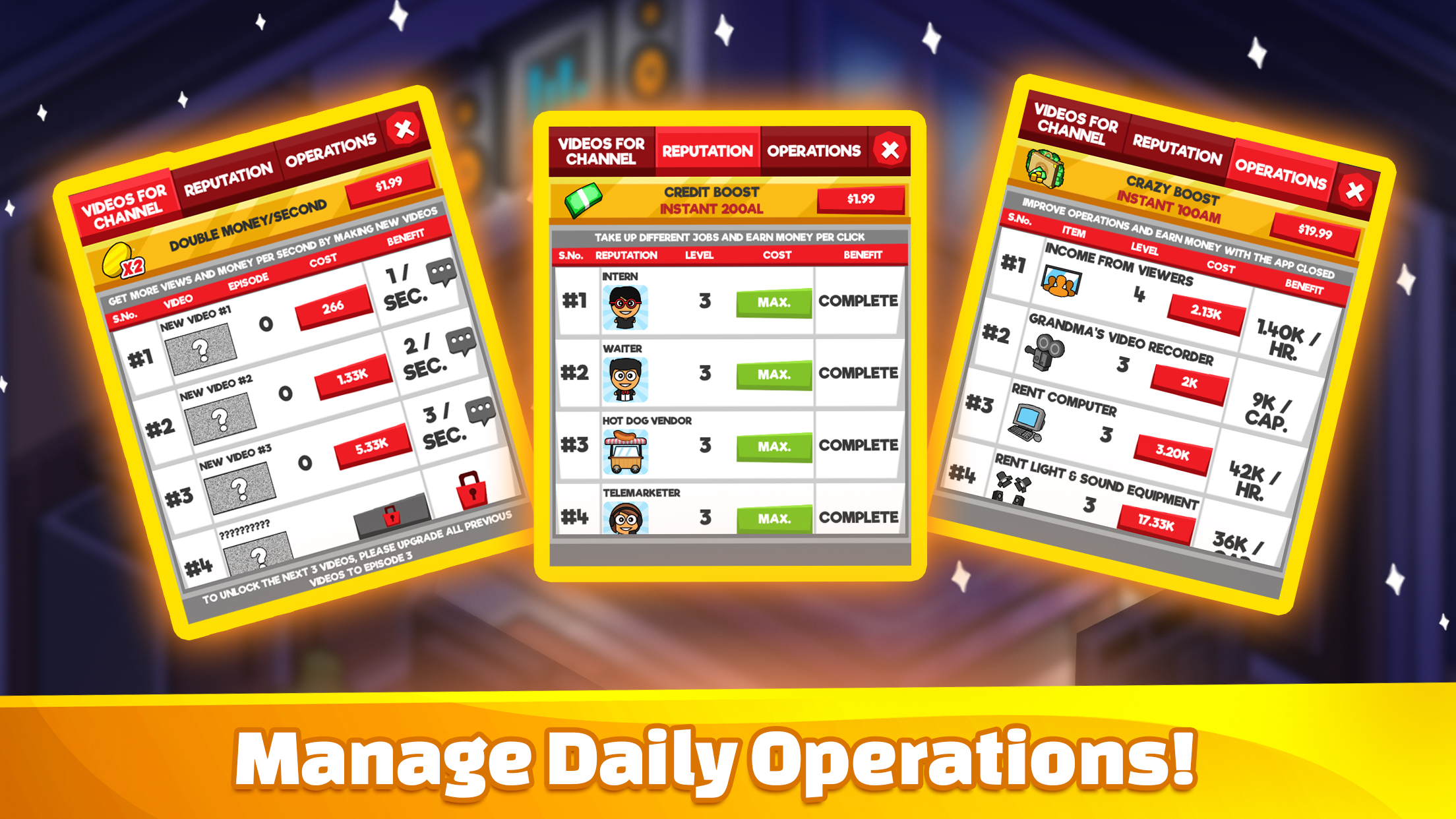 اسکرین شات 5 بازی Tube Tycoon - Tubers Simulator