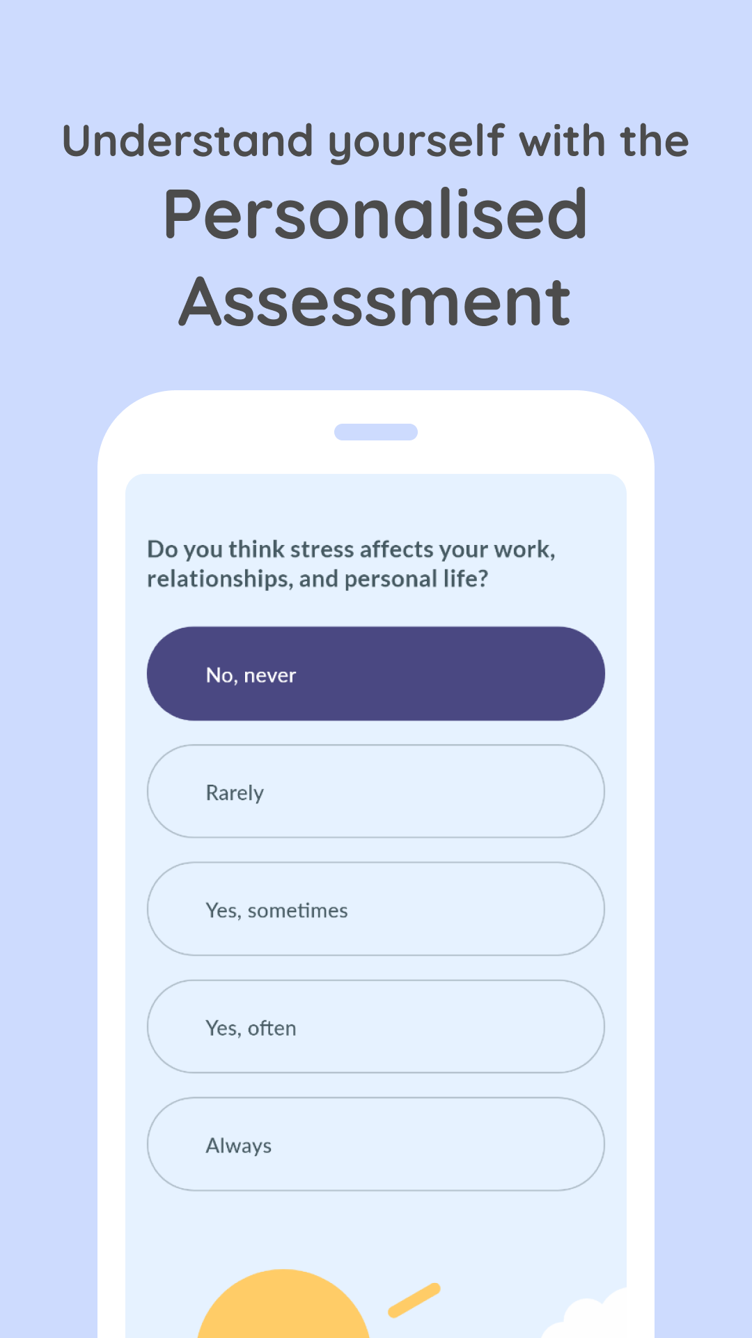 اسکرین شات 3 برنامه Amaha: anxiety self-care