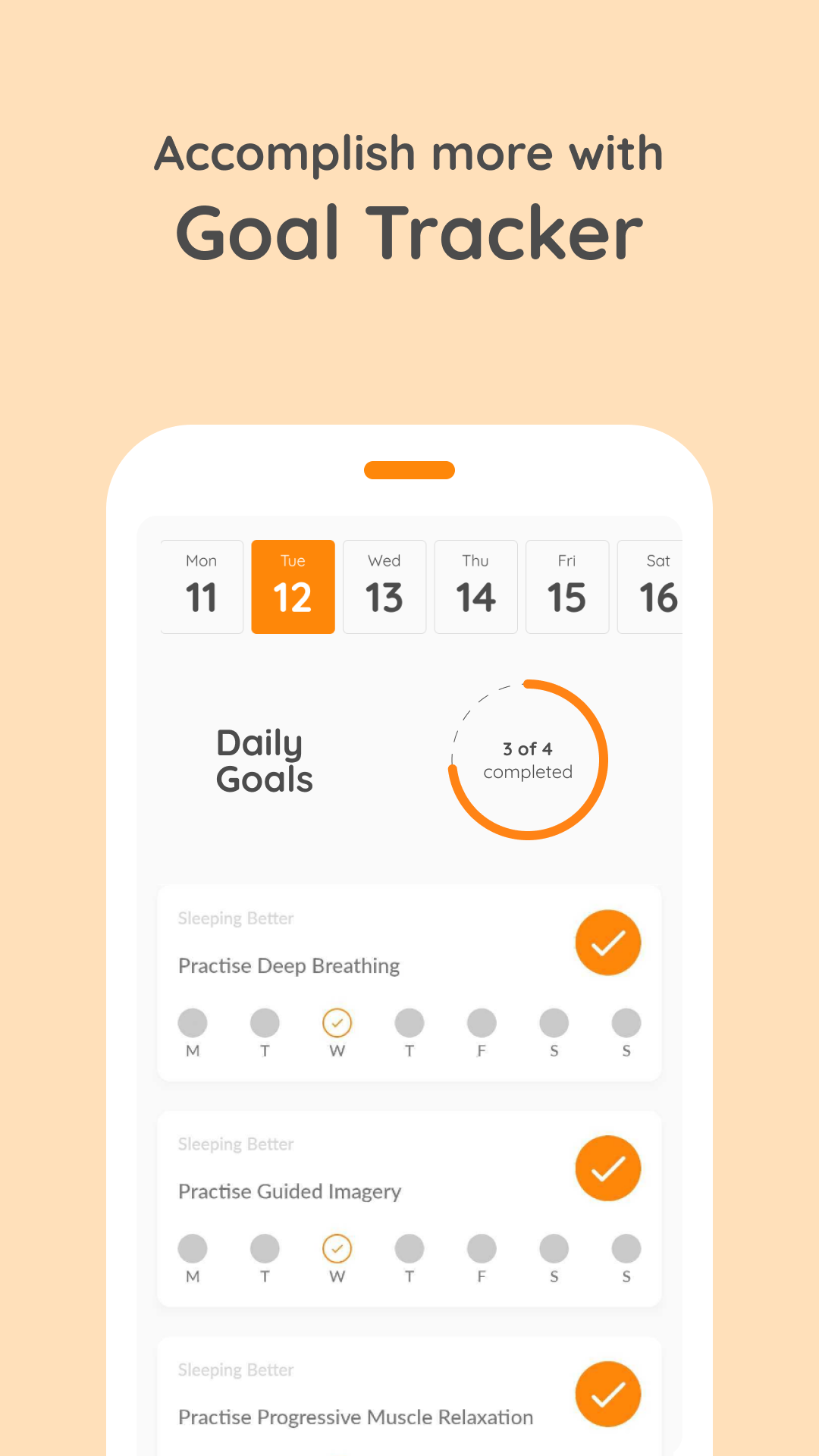 اسکرین شات 7 برنامه Amaha: anxiety self-care
