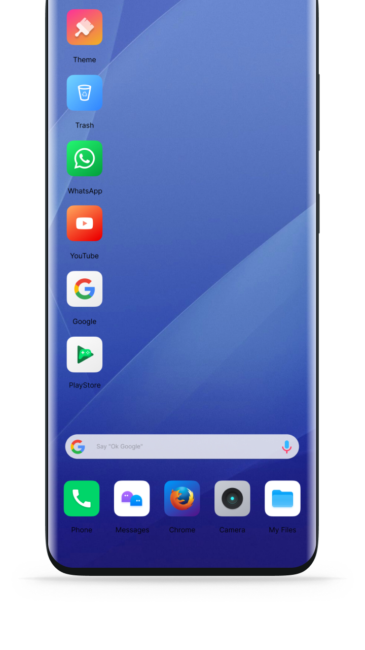 اسکرین شات 6 برنامه Computer Launcher Theme win 10