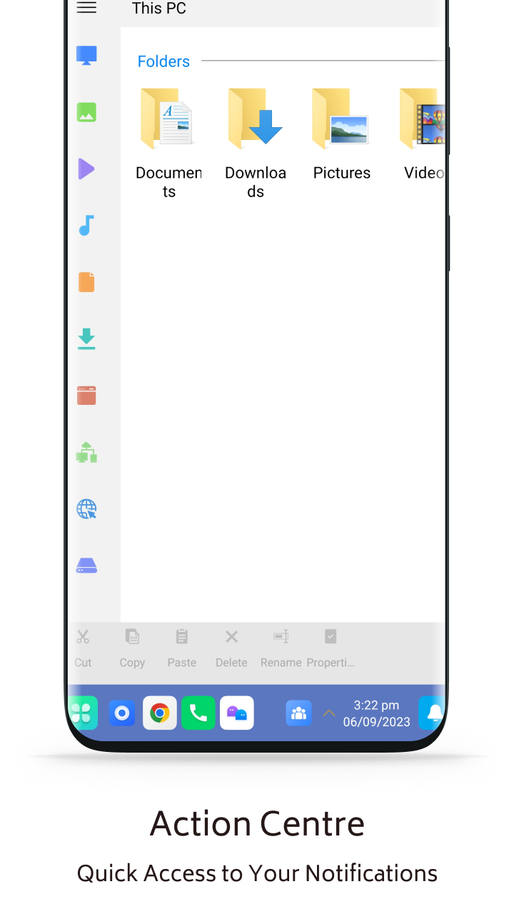اسکرین شات 4 برنامه Computer Launcher Theme win 10