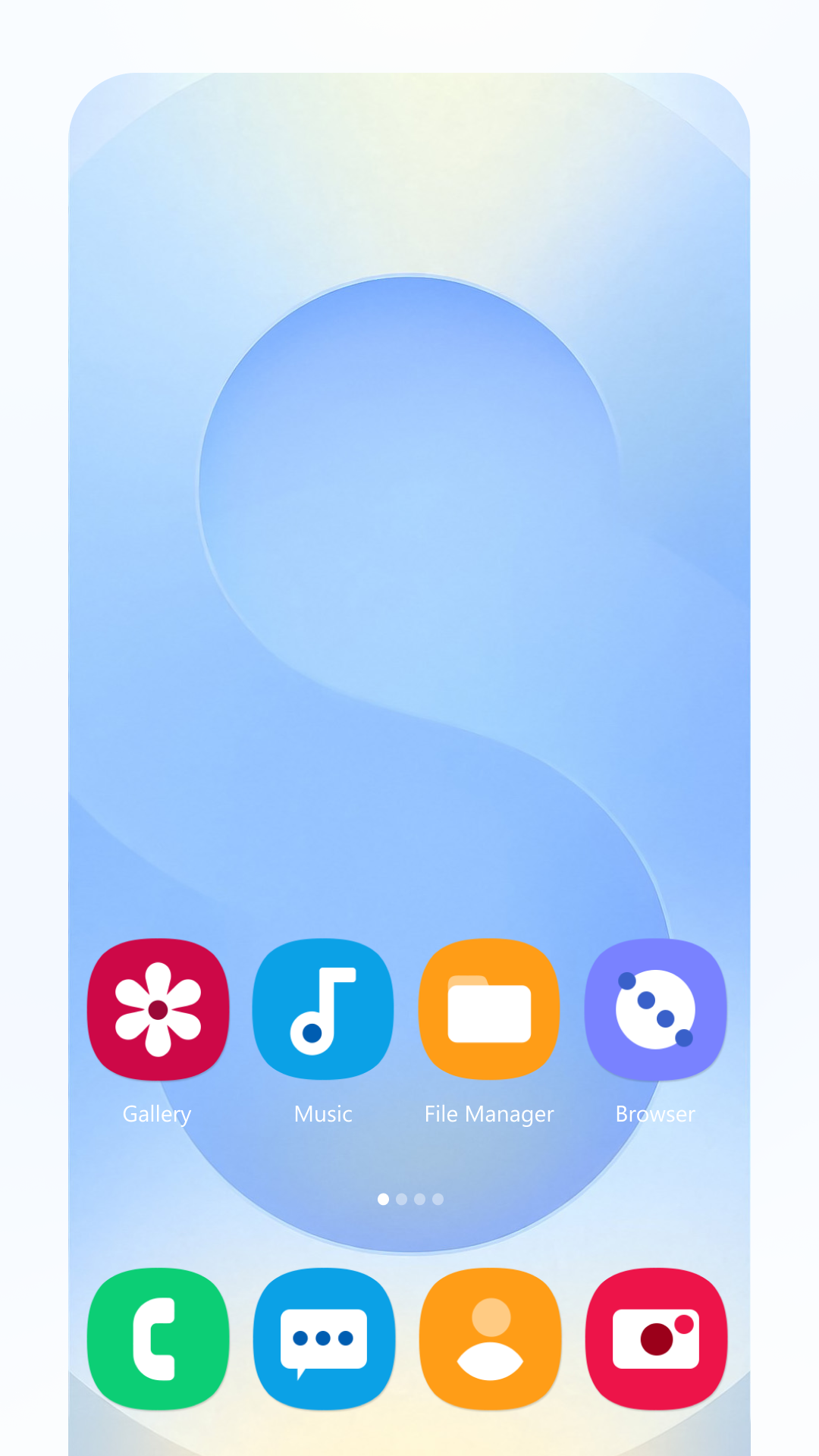 اسکرین شات 1 برنامه Galaxy S25 Theme/Icon Pack
