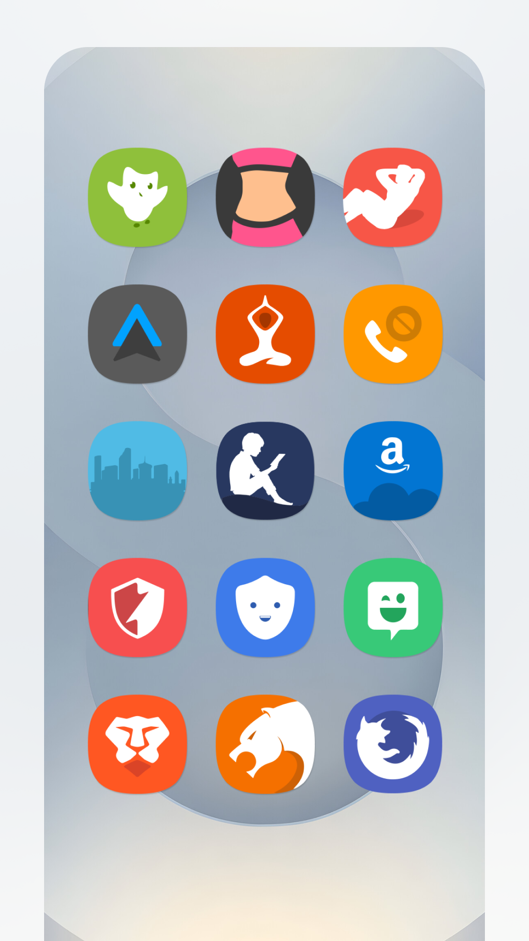 اسکرین شات 5 برنامه Galaxy S25 Theme/Icon Pack