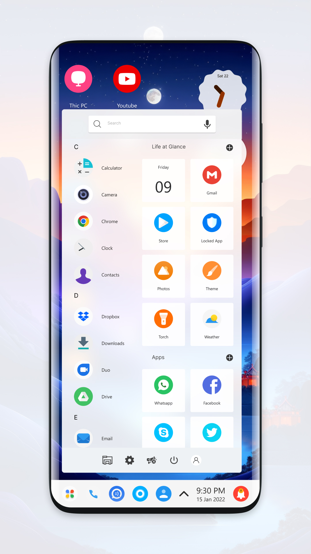 اسکرین شات 2 برنامه iPixel 8  Style Theme