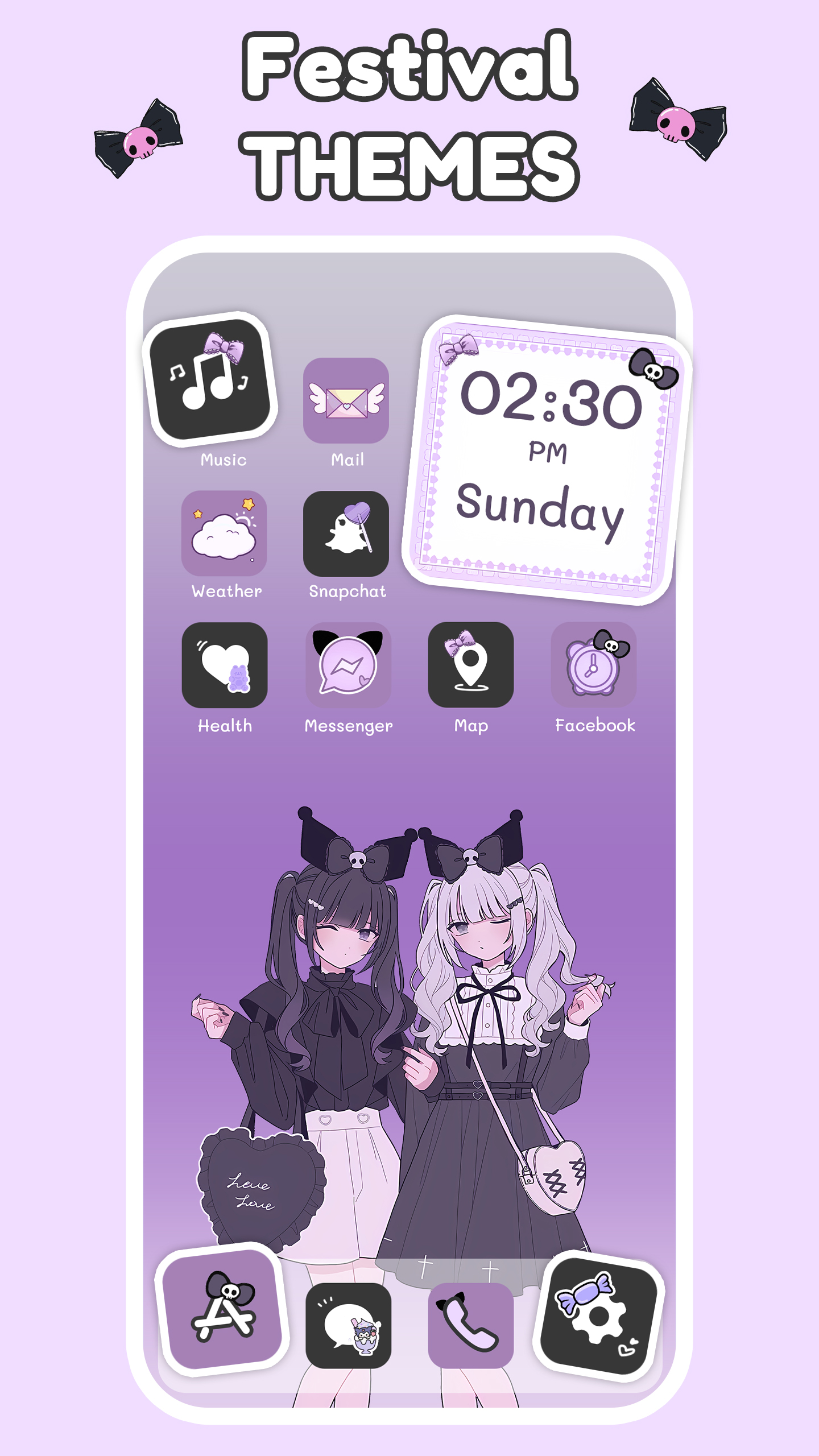 اسکرین شات 2 برنامه ThemeMax: Widgets & Wallpapers