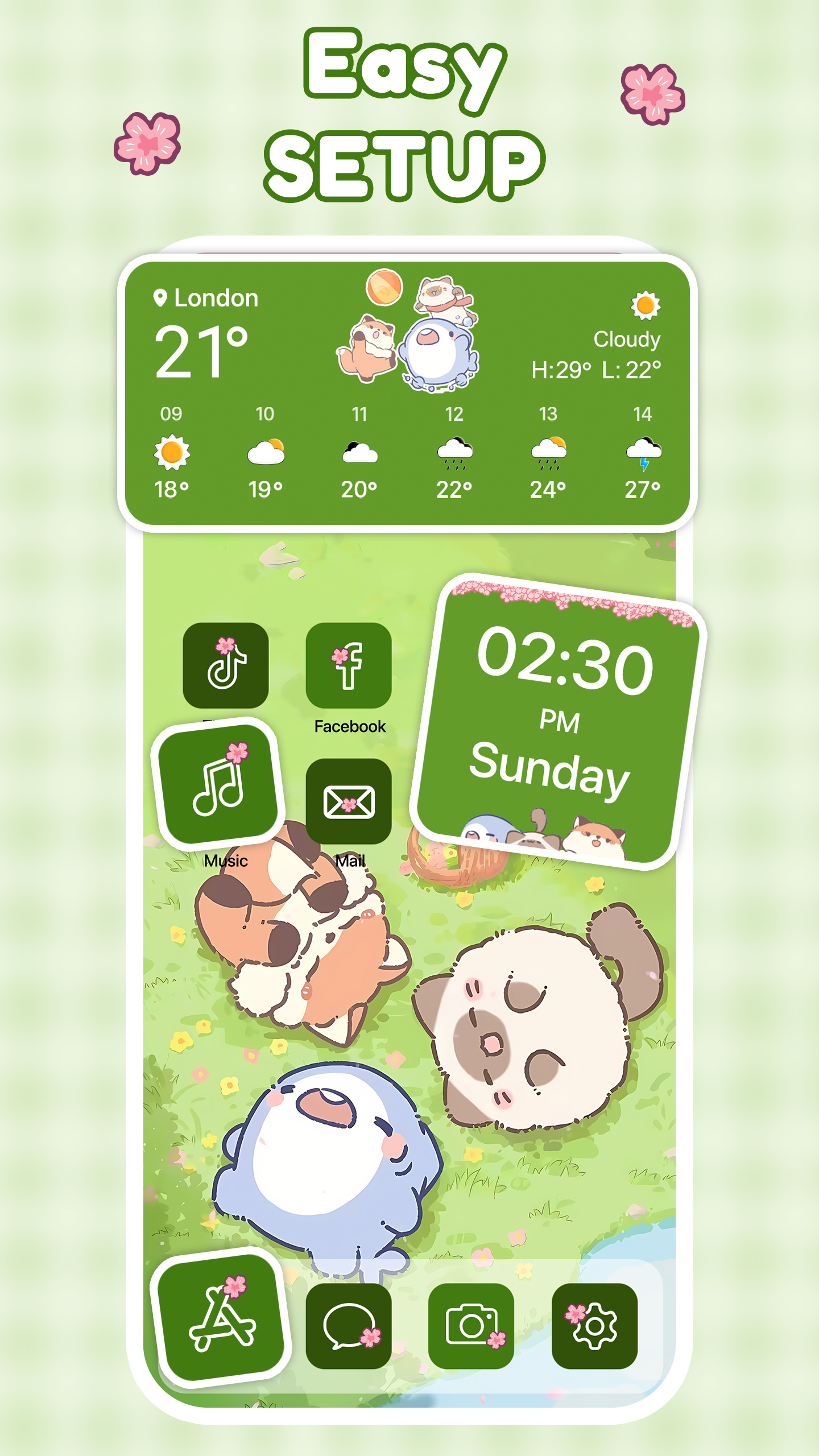 اسکرین شات 6 برنامه ThemeMax: Widgets & Wallpapers