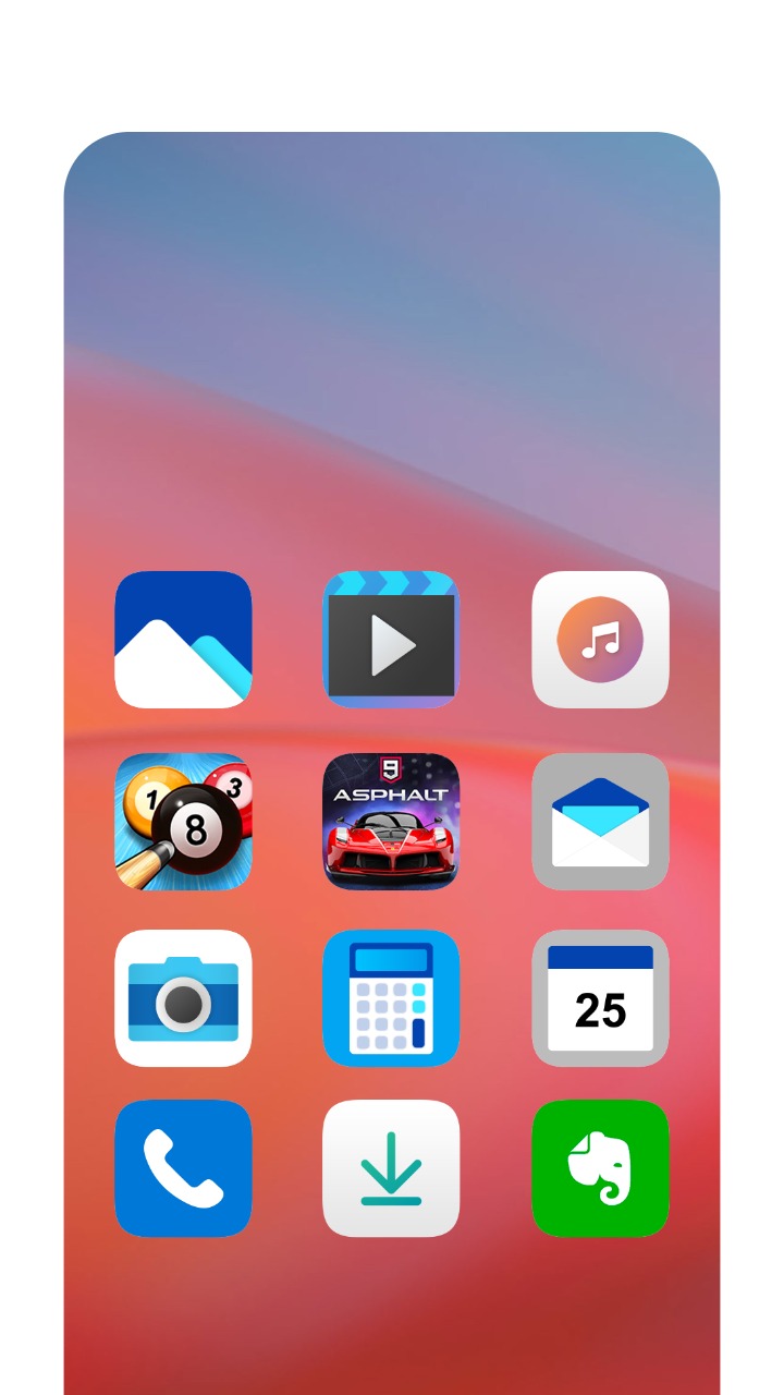 اسکرین شات 2 برنامه Win 11 Theme