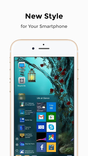 اسکرین شات 8 برنامه Wonder Land Theme for Computer Launcher