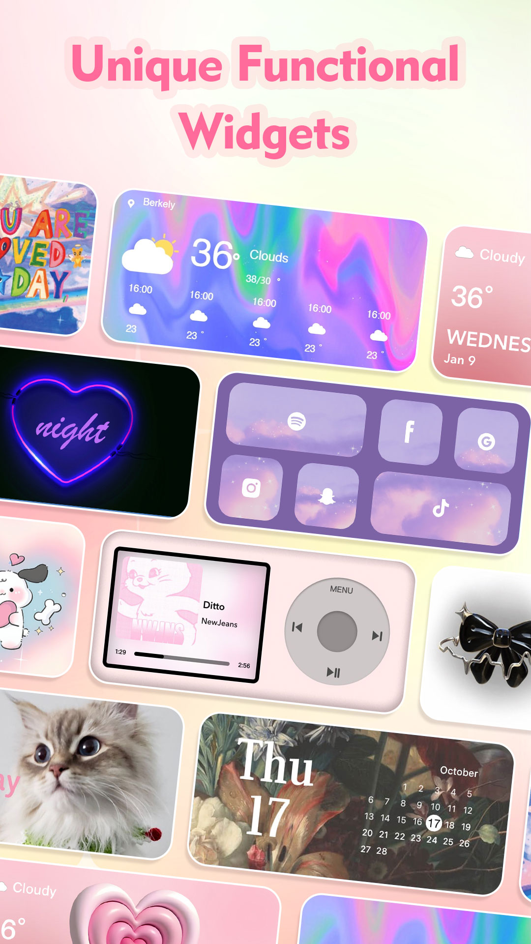 اسکرین شات 5 برنامه ThemePro - Widget & Wallpaper