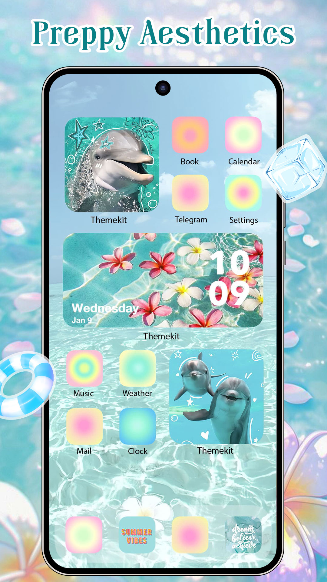 اسکرین شات 2 برنامه ThemeKit - Themes & Widgets