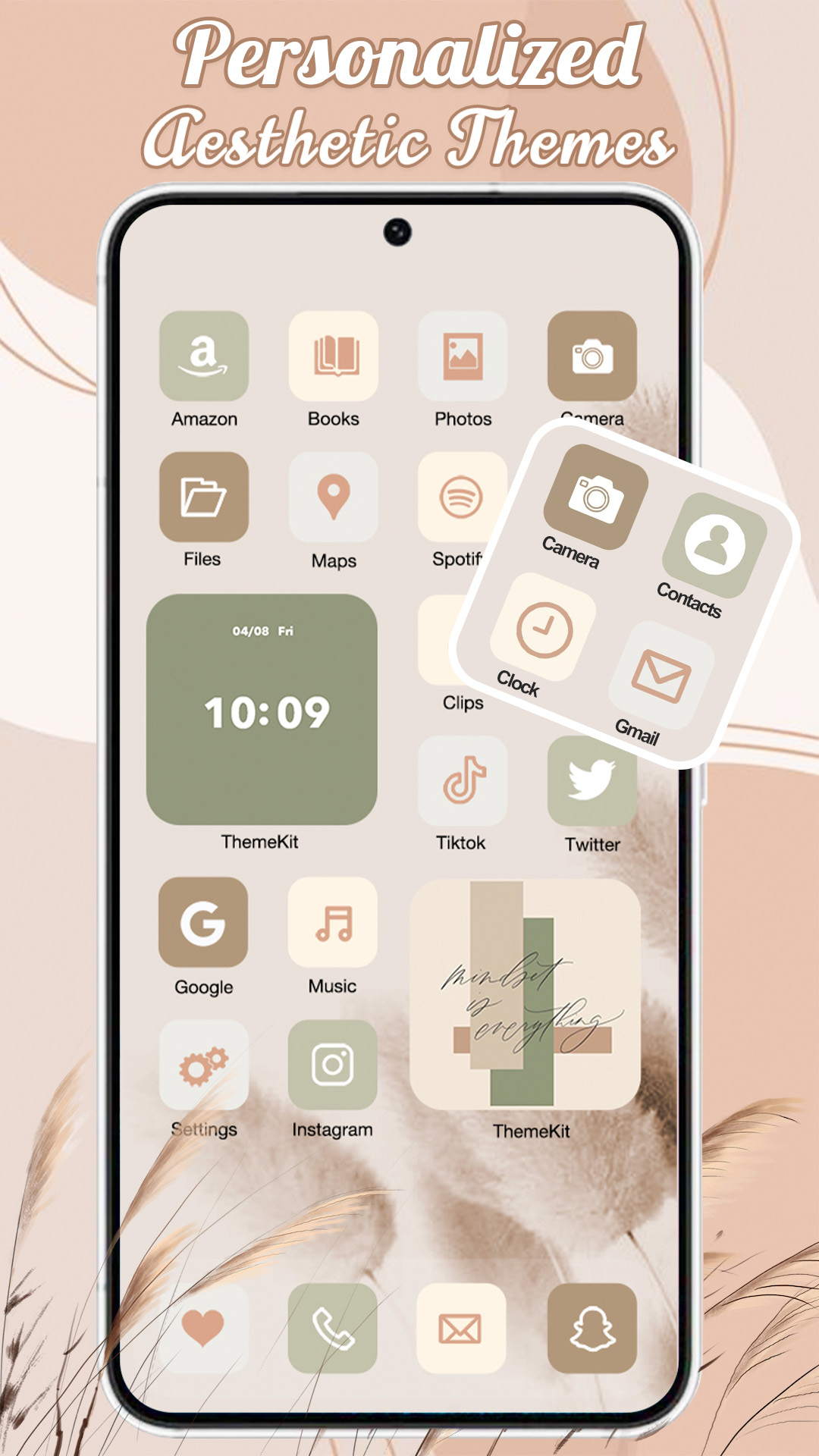 اسکرین شات 2 برنامه ThemeKit - Themes & Widgets