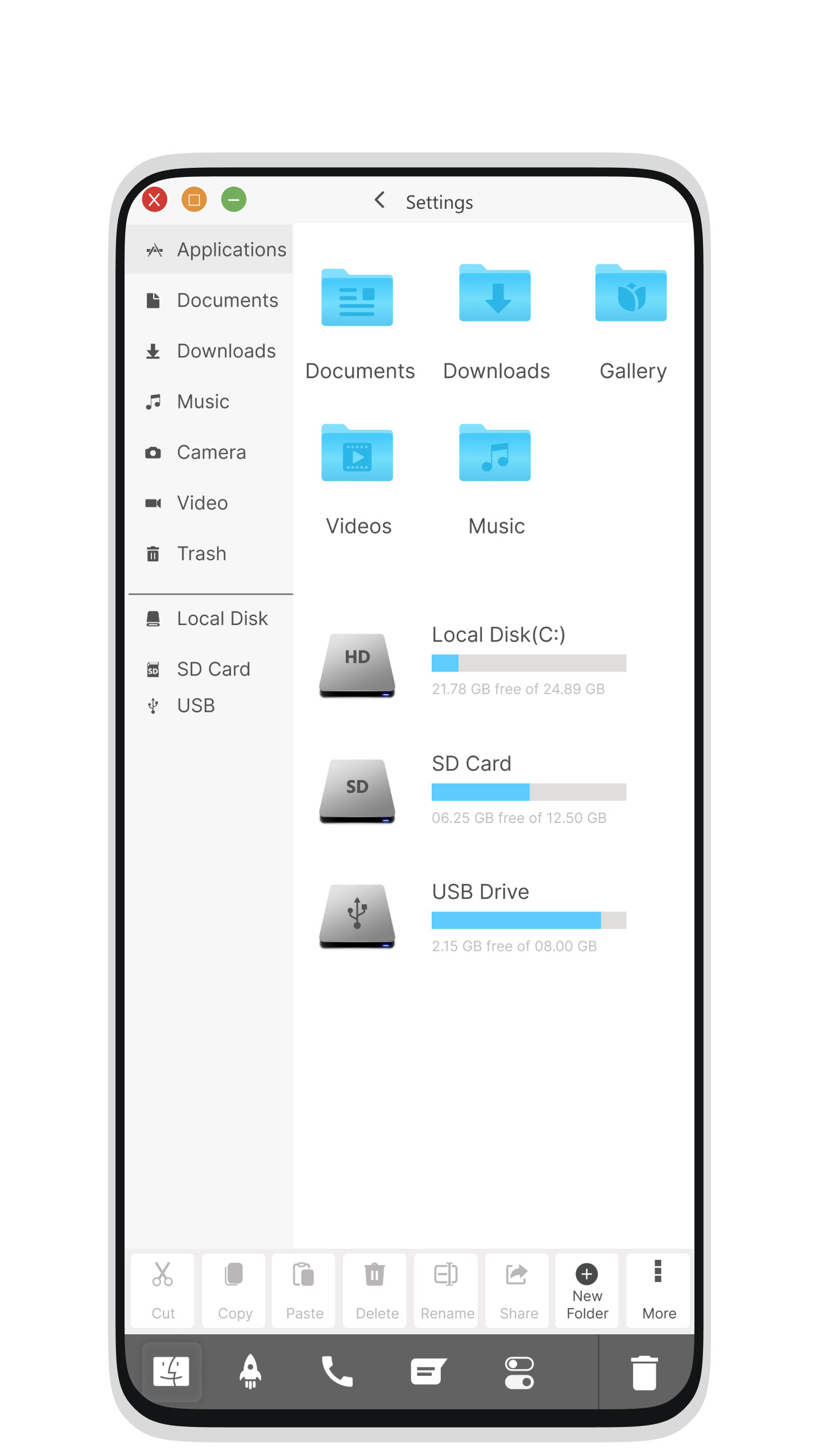 اسکرین شات 4 برنامه Mak Book OS 26 Launcher