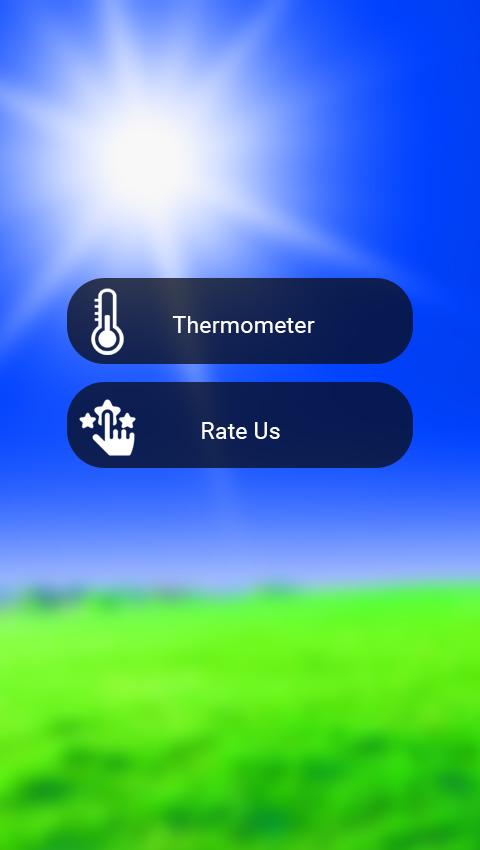 اسکرین شات 2 برنامه Thermometer Room Temperature