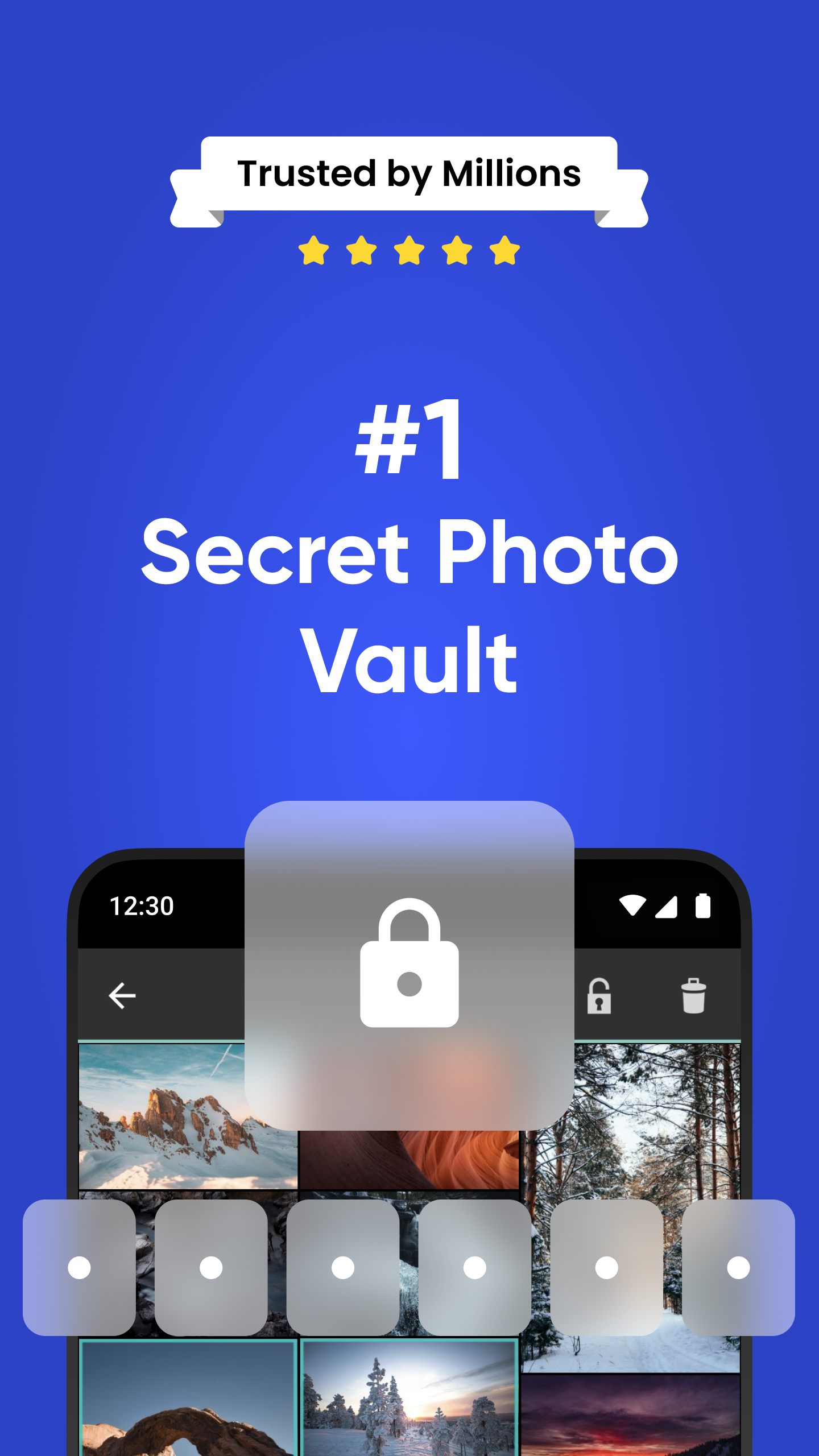 اسکرین شات 1 برنامه Vaulty: Hide Pictures & Videos