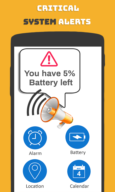 اسکرین شات 3 برنامه Talker Notification Reader App