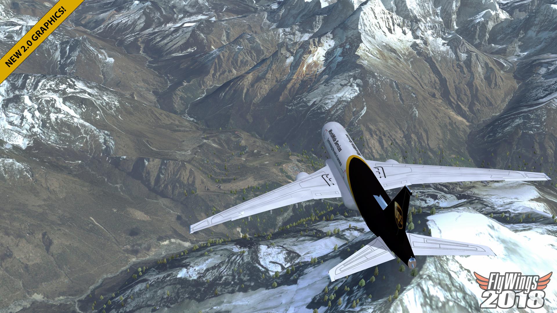 اسکرین شات 1 بازی Flight Simulator 2018 FlyWings