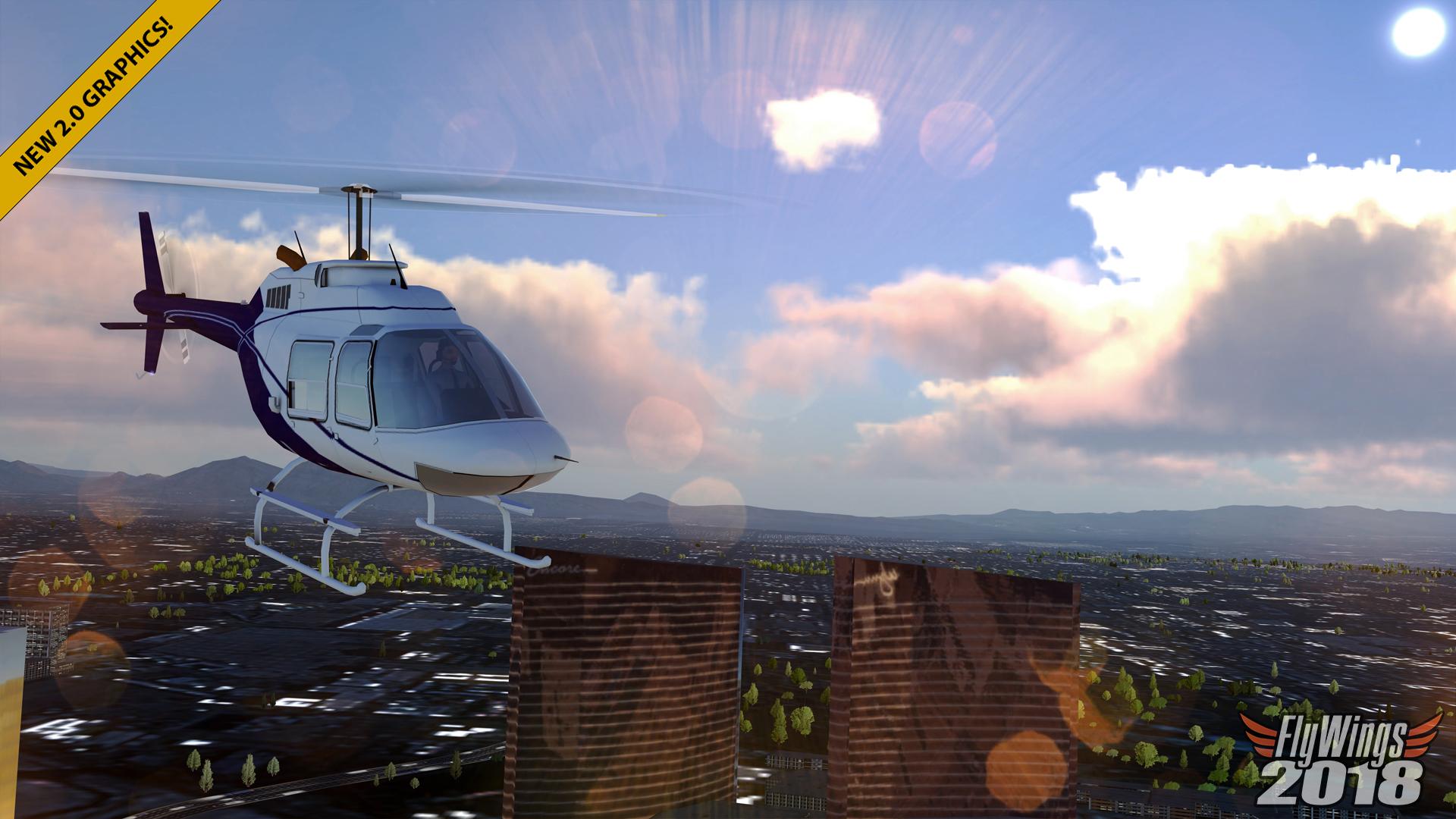 اسکرین شات 6 بازی Flight Simulator 2018 FlyWings