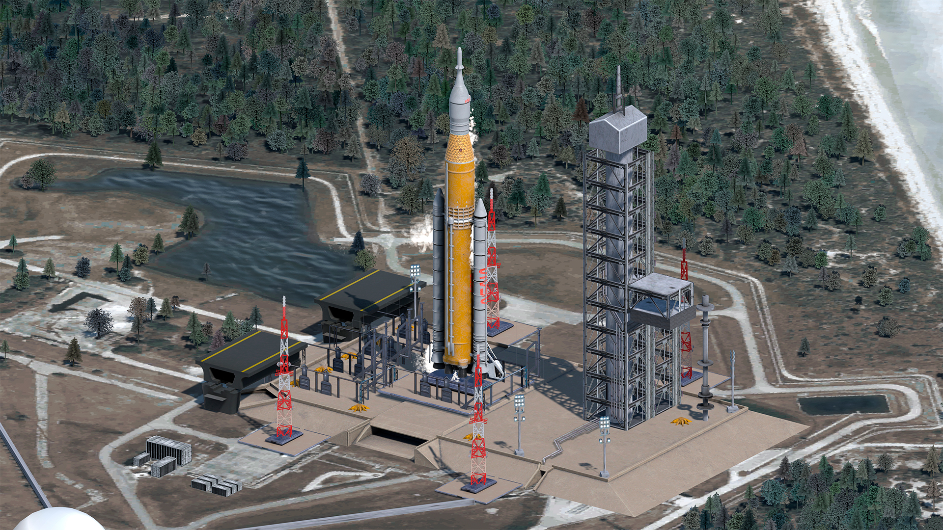اسکرین شات 6 بازی Space Shuttle Simulator 2023