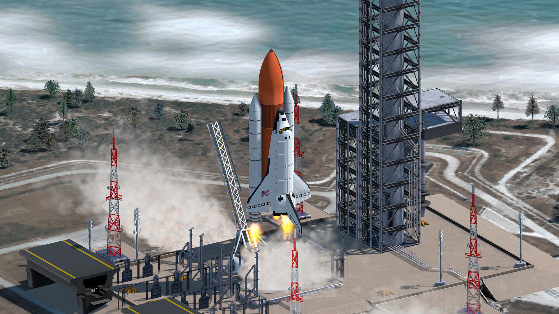 اسکرین شات 4 بازی Space Shuttle Simulator 2026