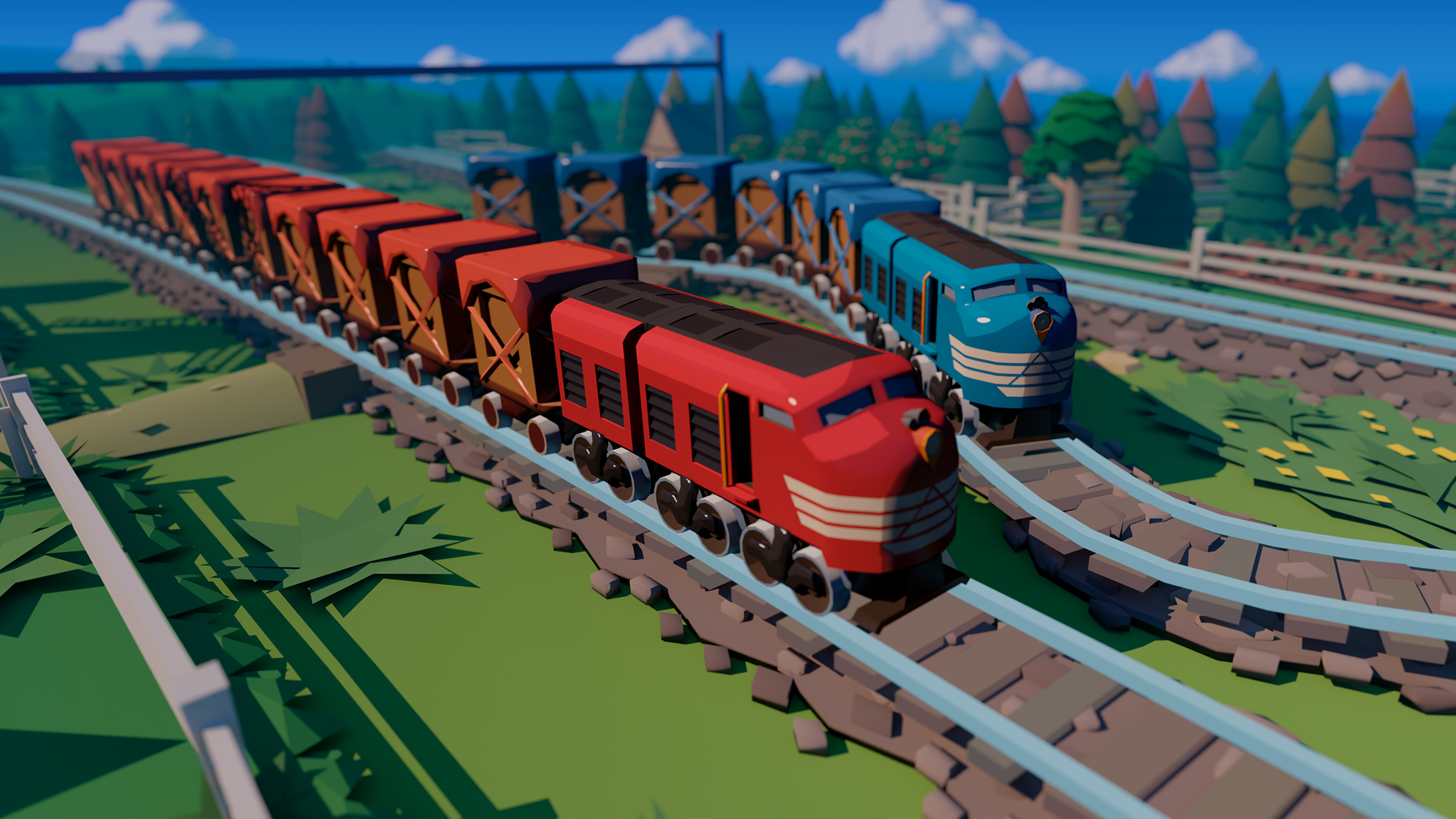 اسکرین شات 1 بازی Train Conductor World