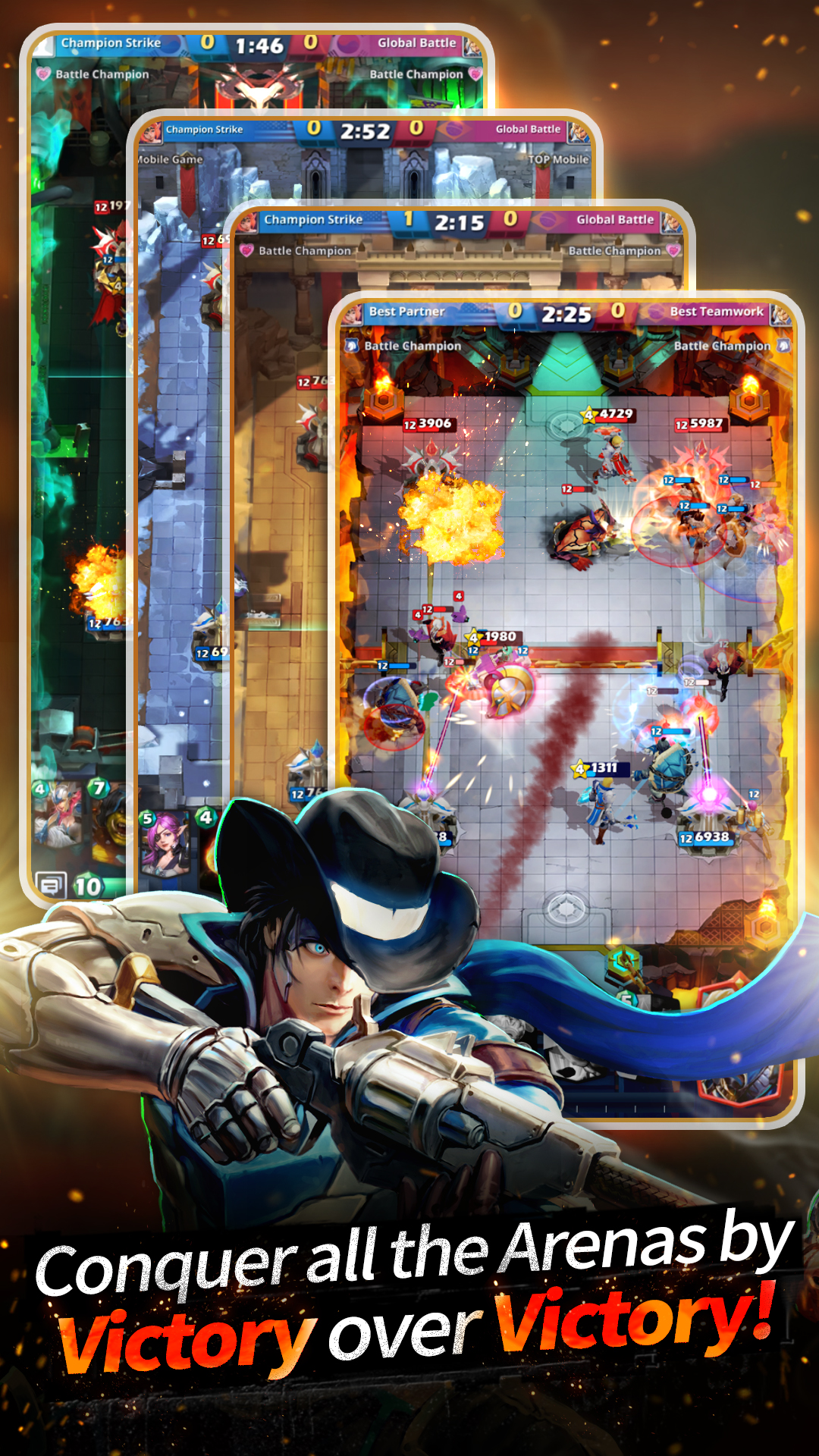 اسکرین شات 8 بازی Champion Strike - PvP Arena