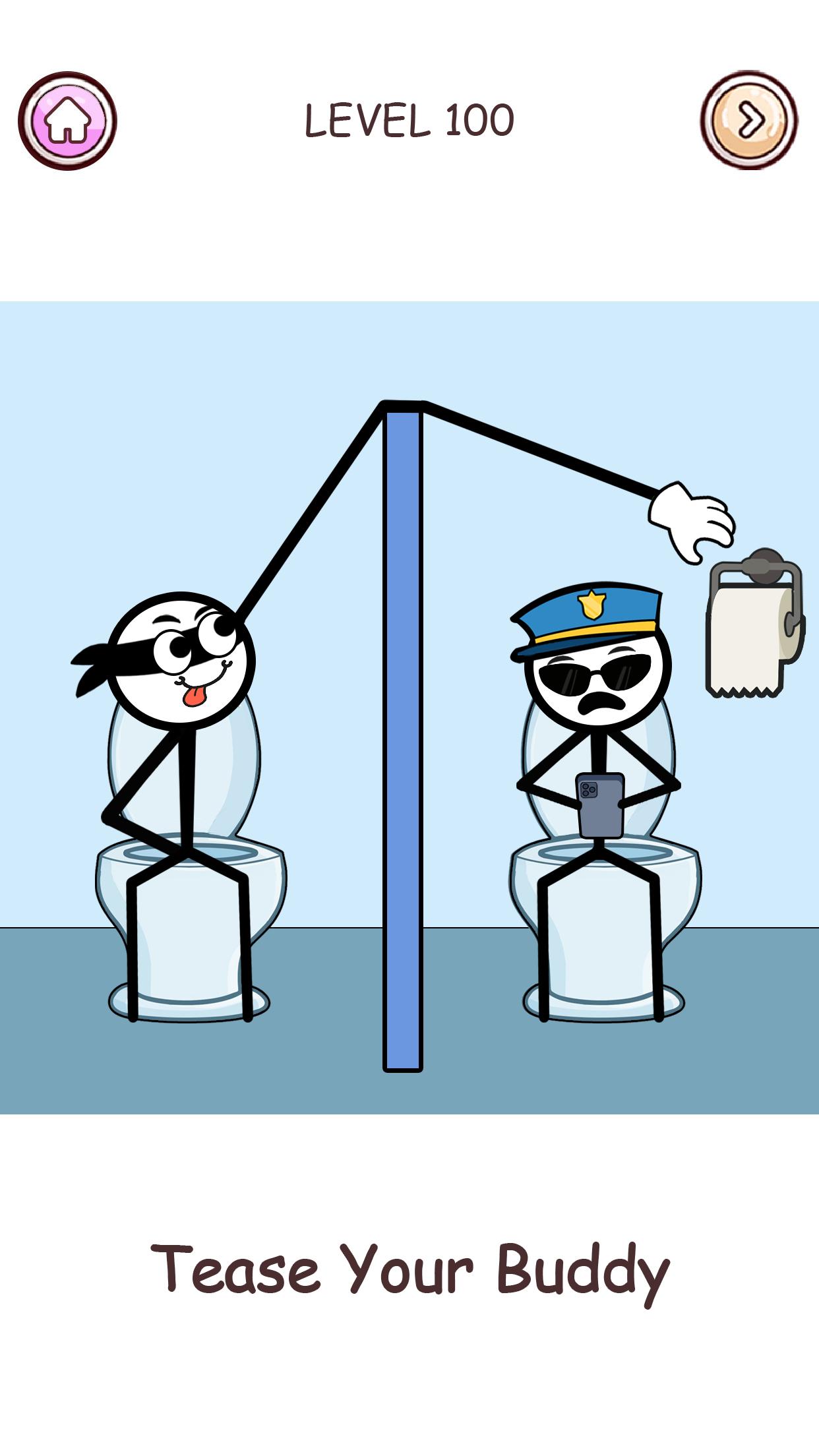 اسکرین شات 3 بازی Stick Robber: Brain Puzzle
