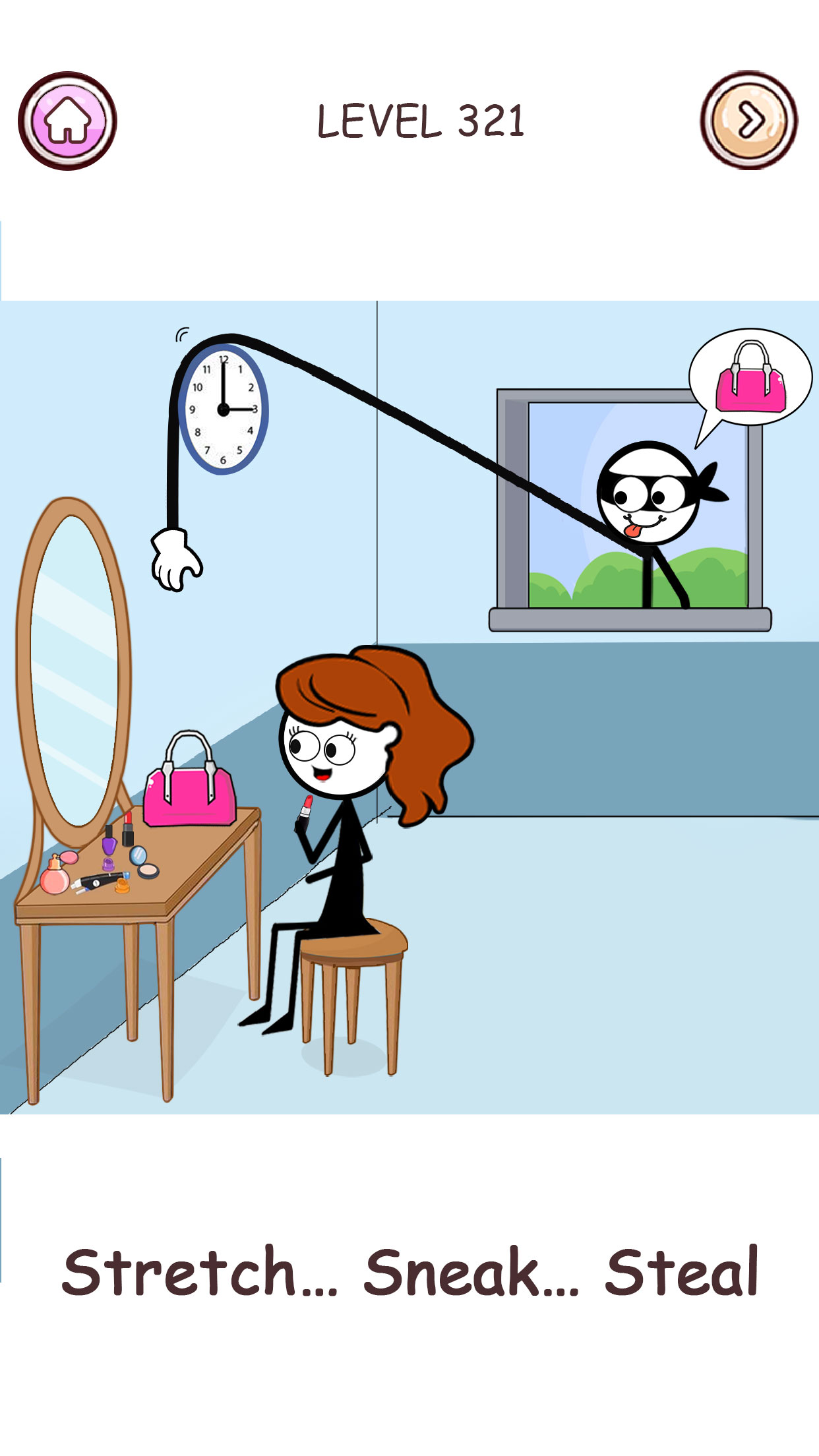 اسکرین شات 1 بازی Stick Robber: Brain Puzzle