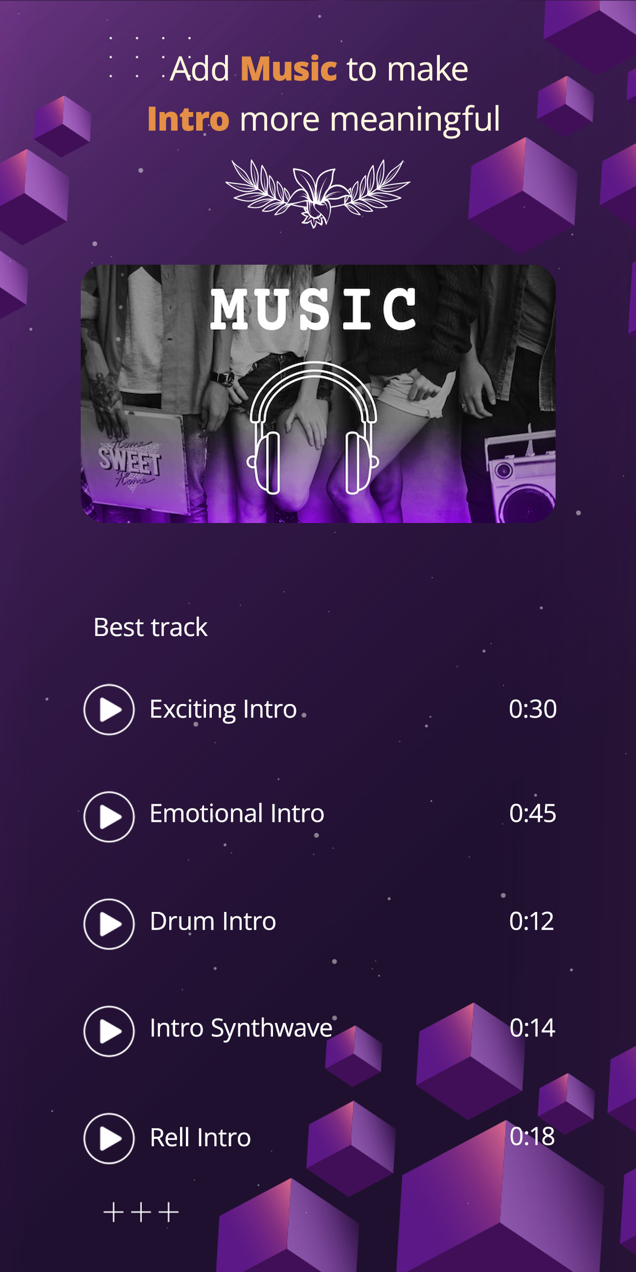 اسکرین شات 8 برنامه Intro video maker