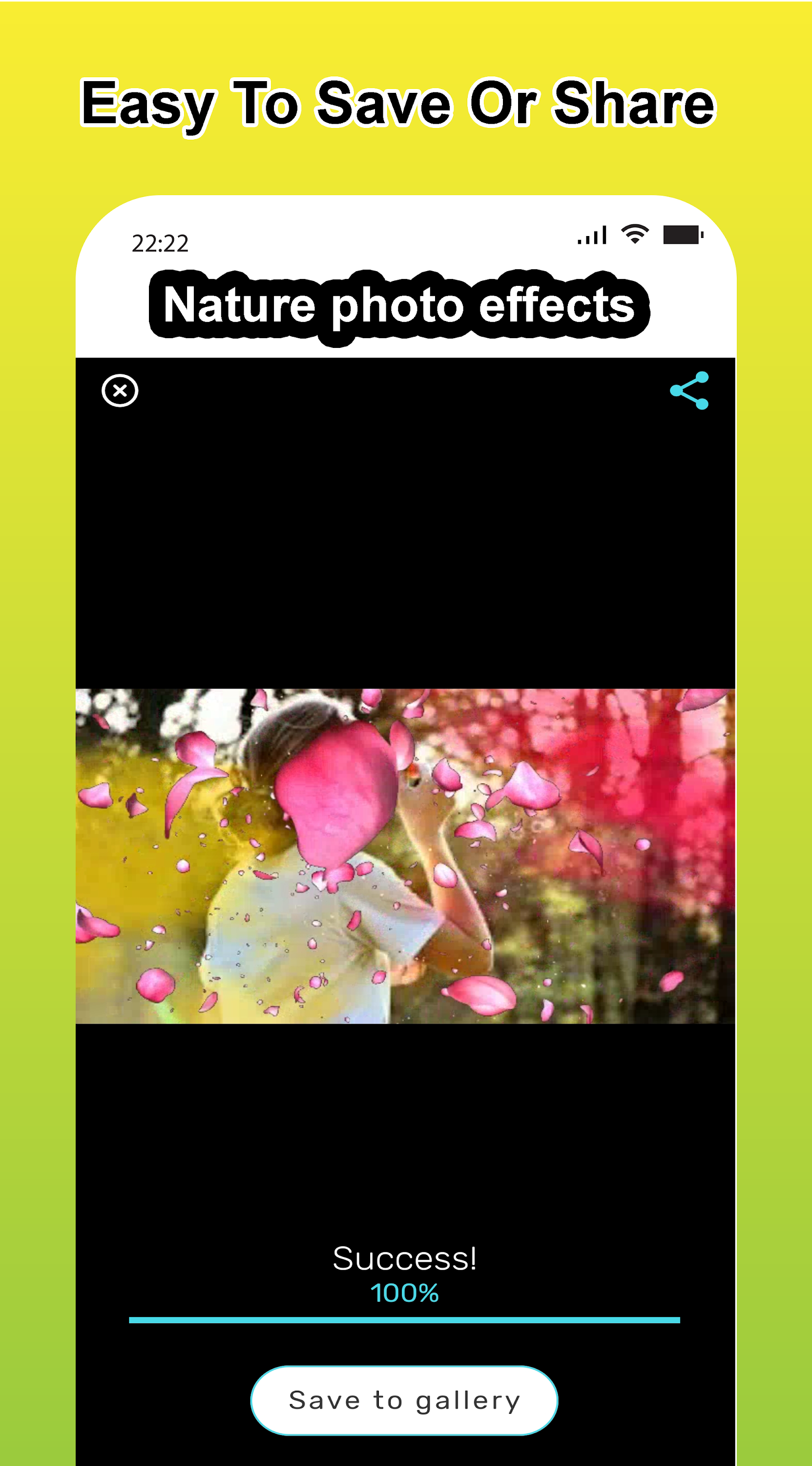 اسکرین شات 8 برنامه Photo effects theme nature, na
